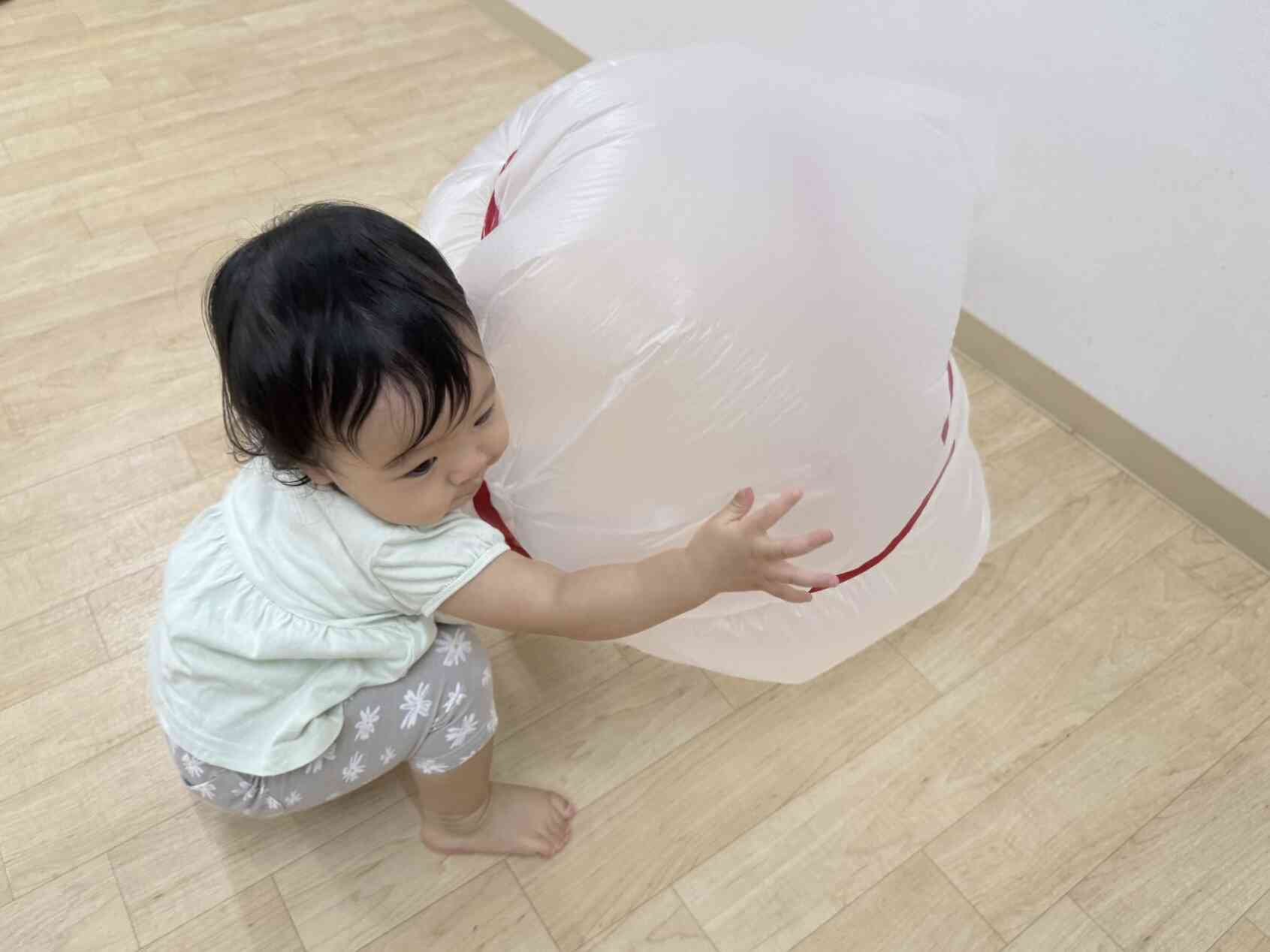 持てるかな〜よいしょ☆