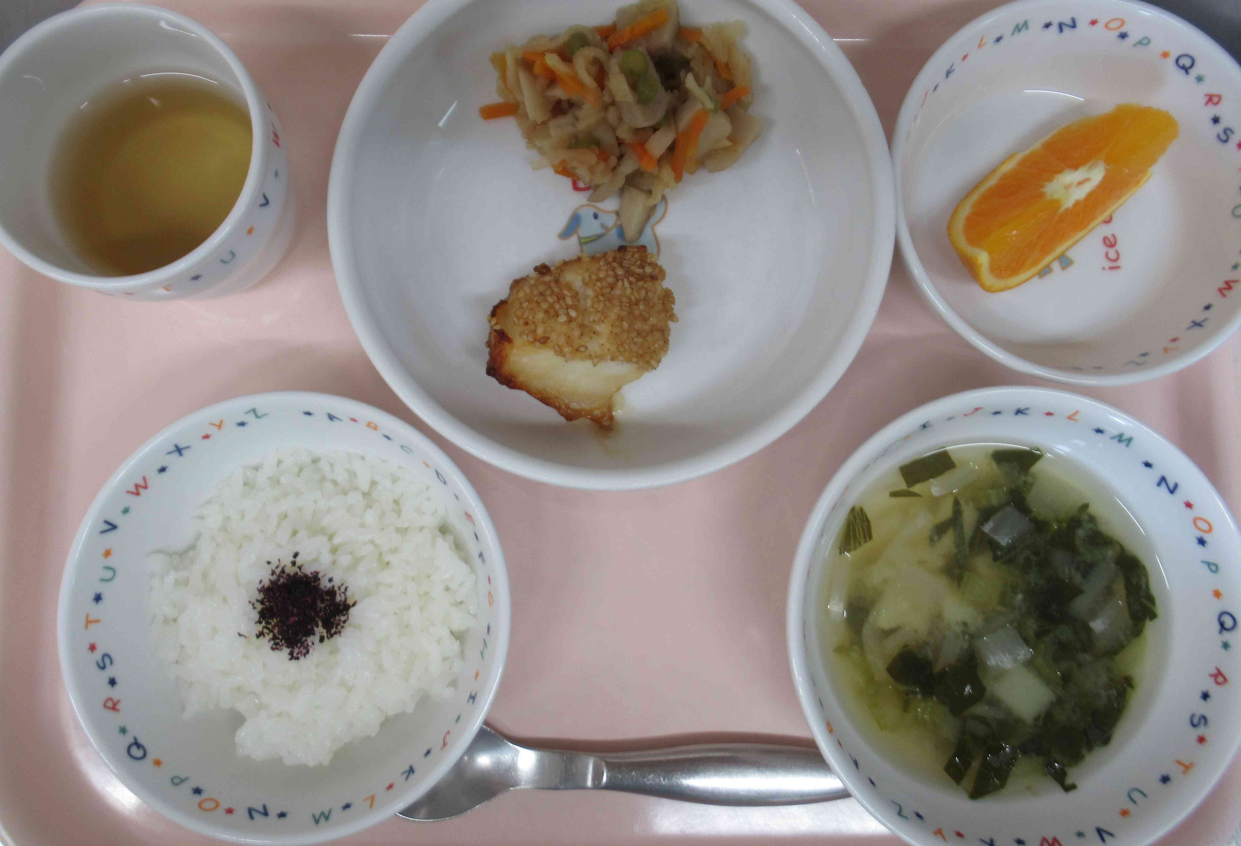 4月７日（月）の給食