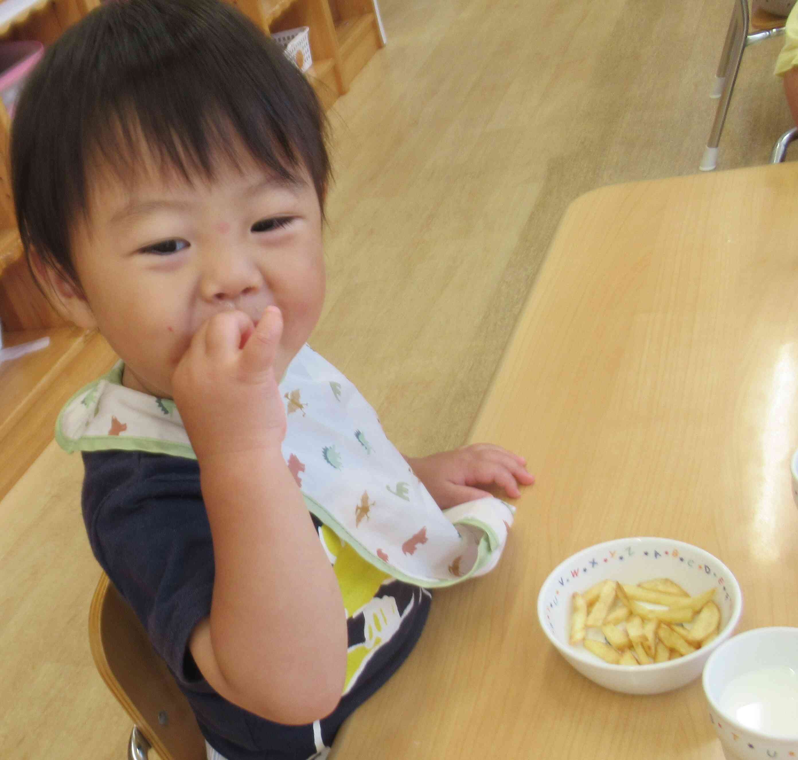 フライドポテト完成！