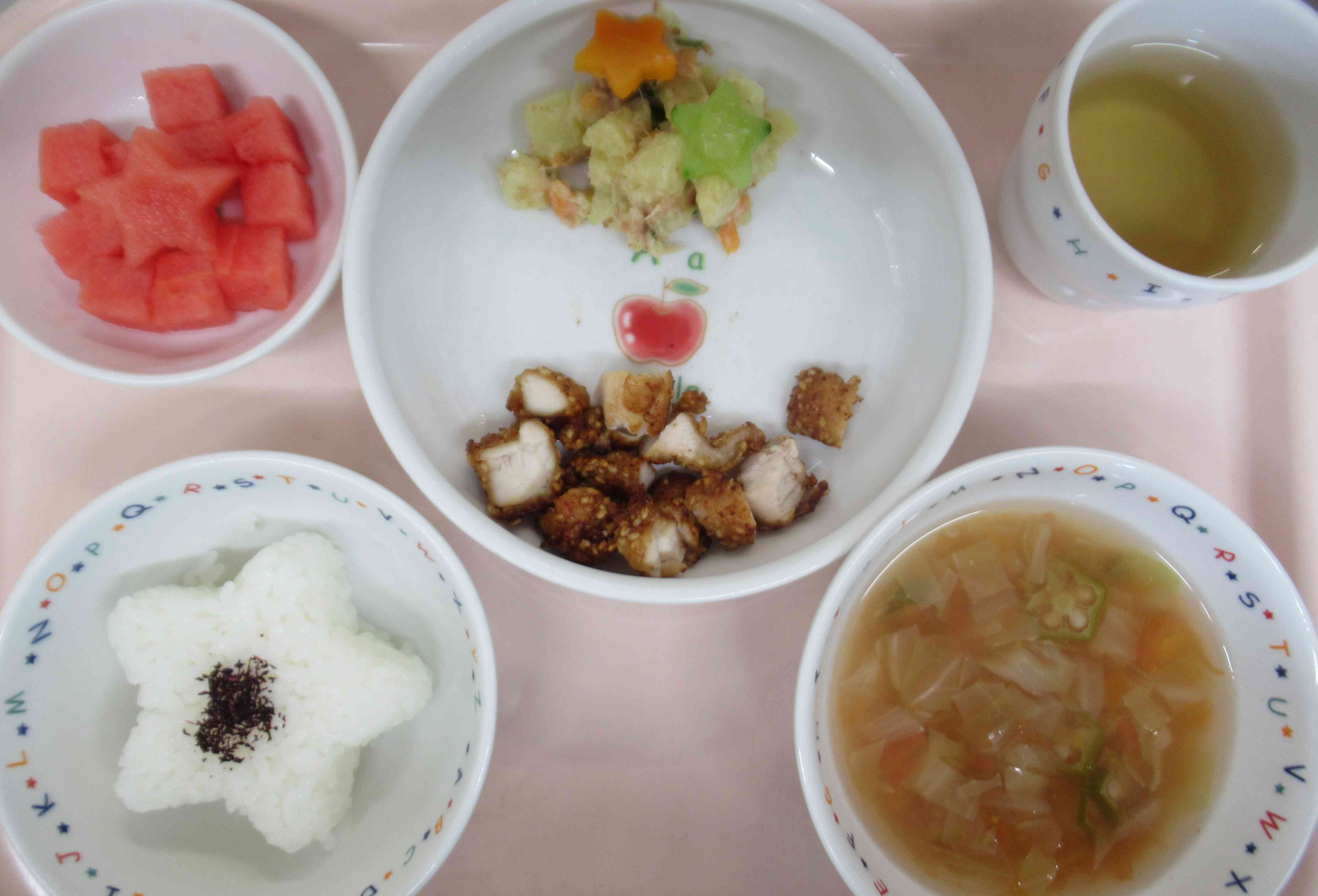 7月７日（月）の給食