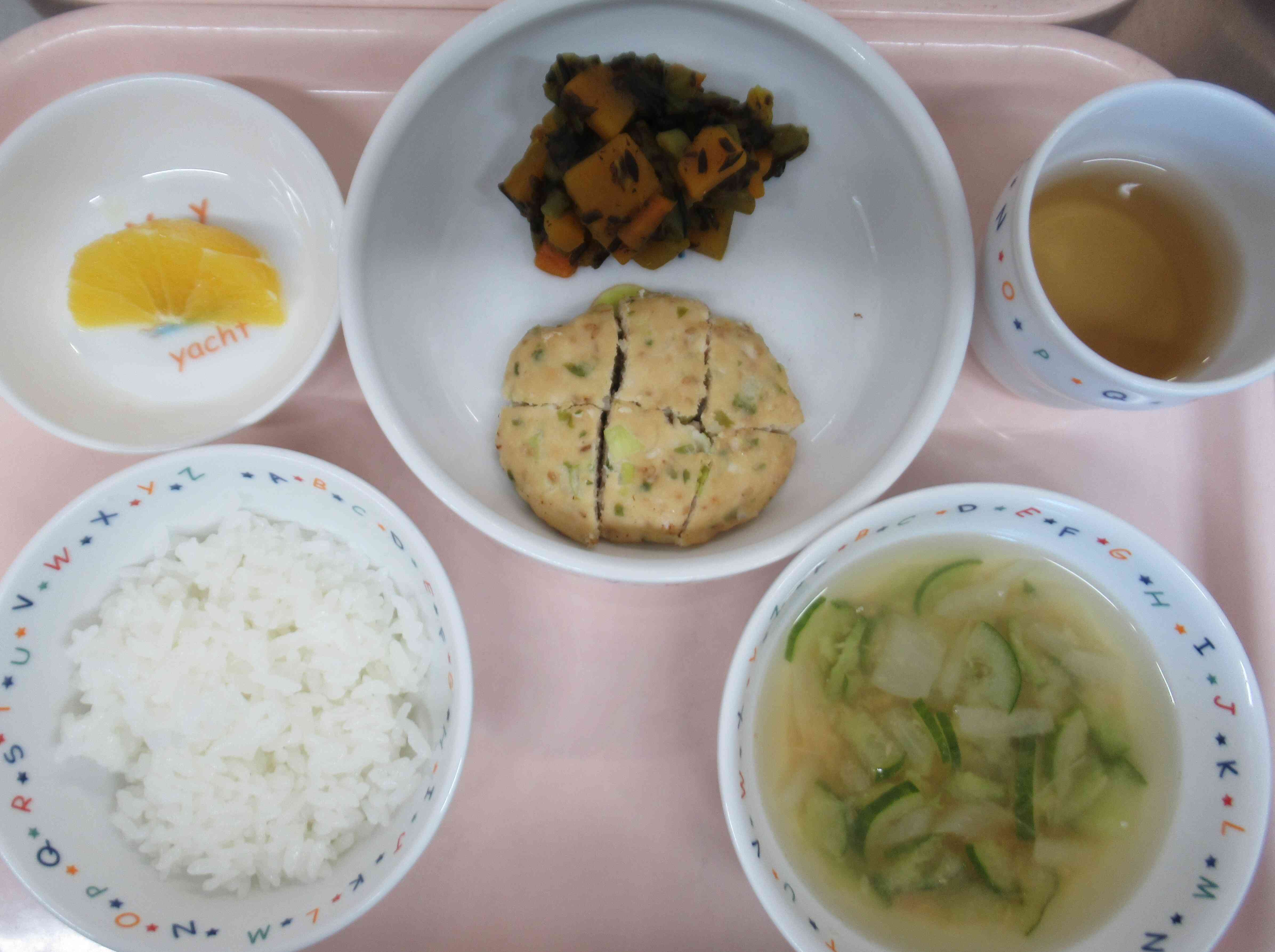 ８月18日（月）の給食