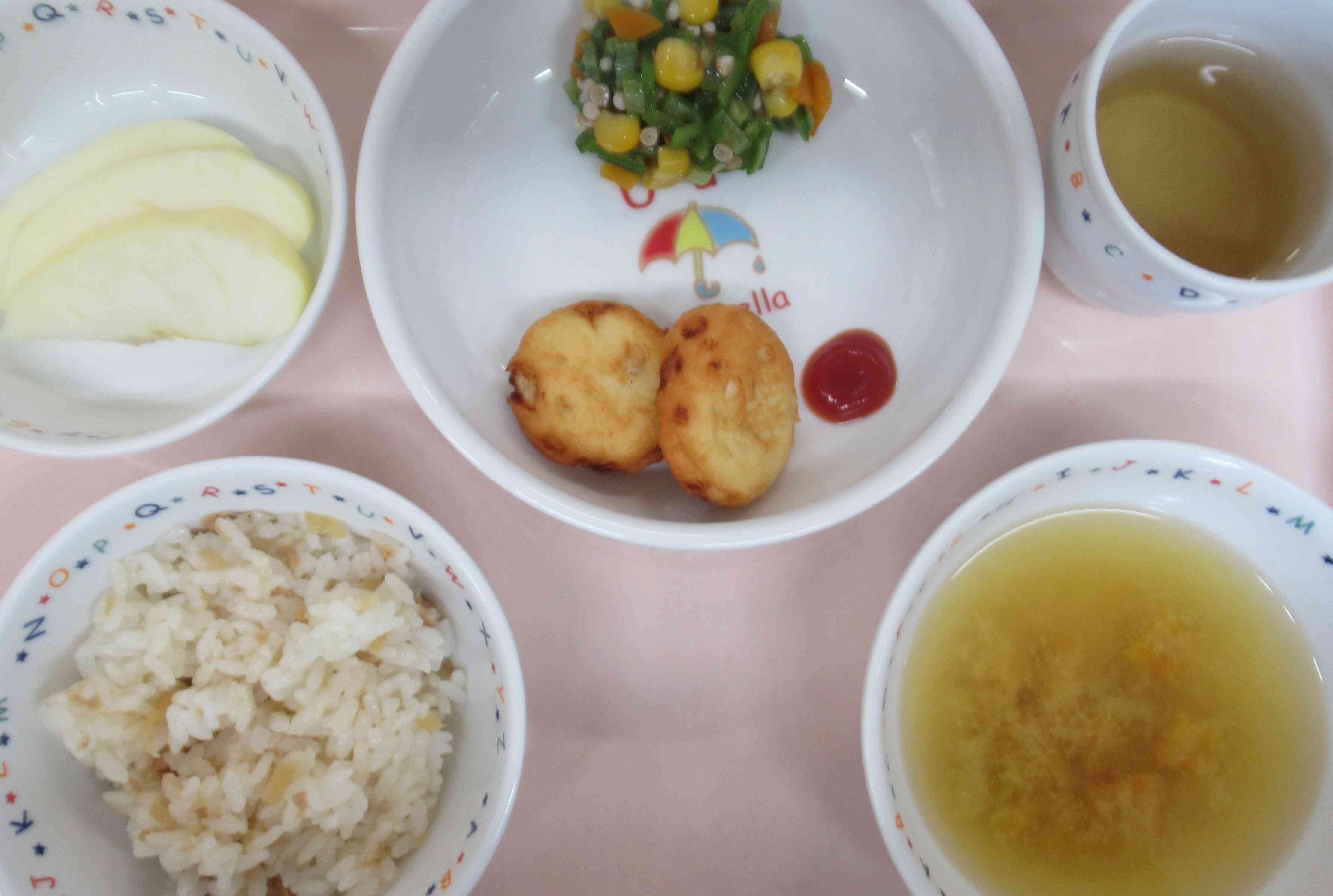 ８月10日（月）の給食