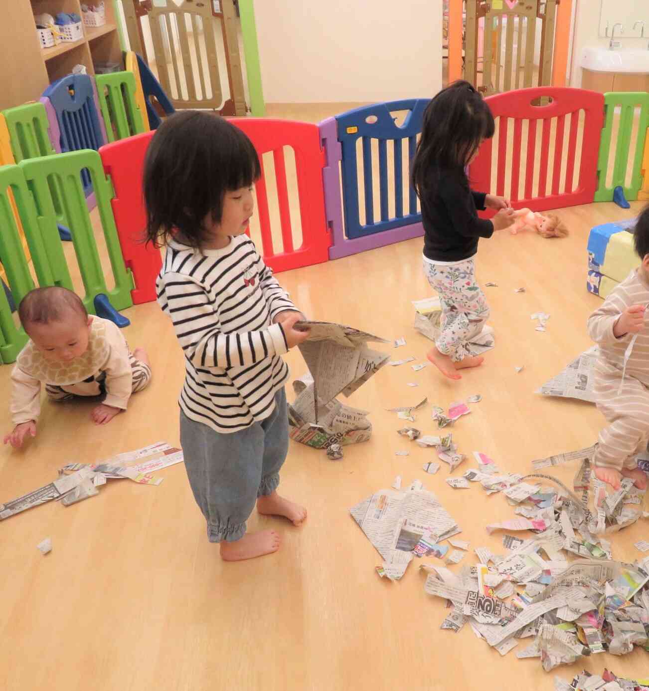 新聞遊びをしました♪