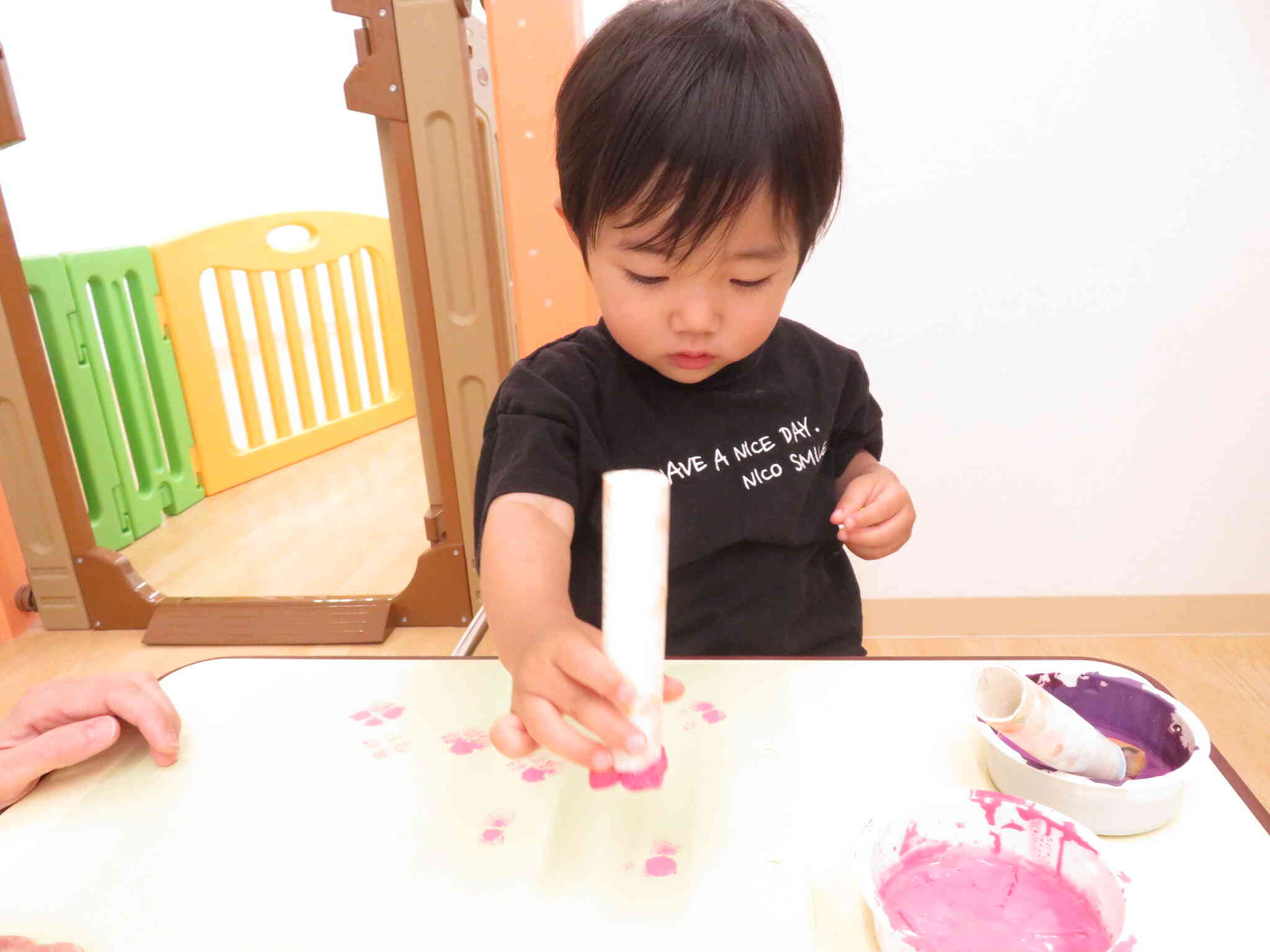 あじさいの製作をしたよ☆