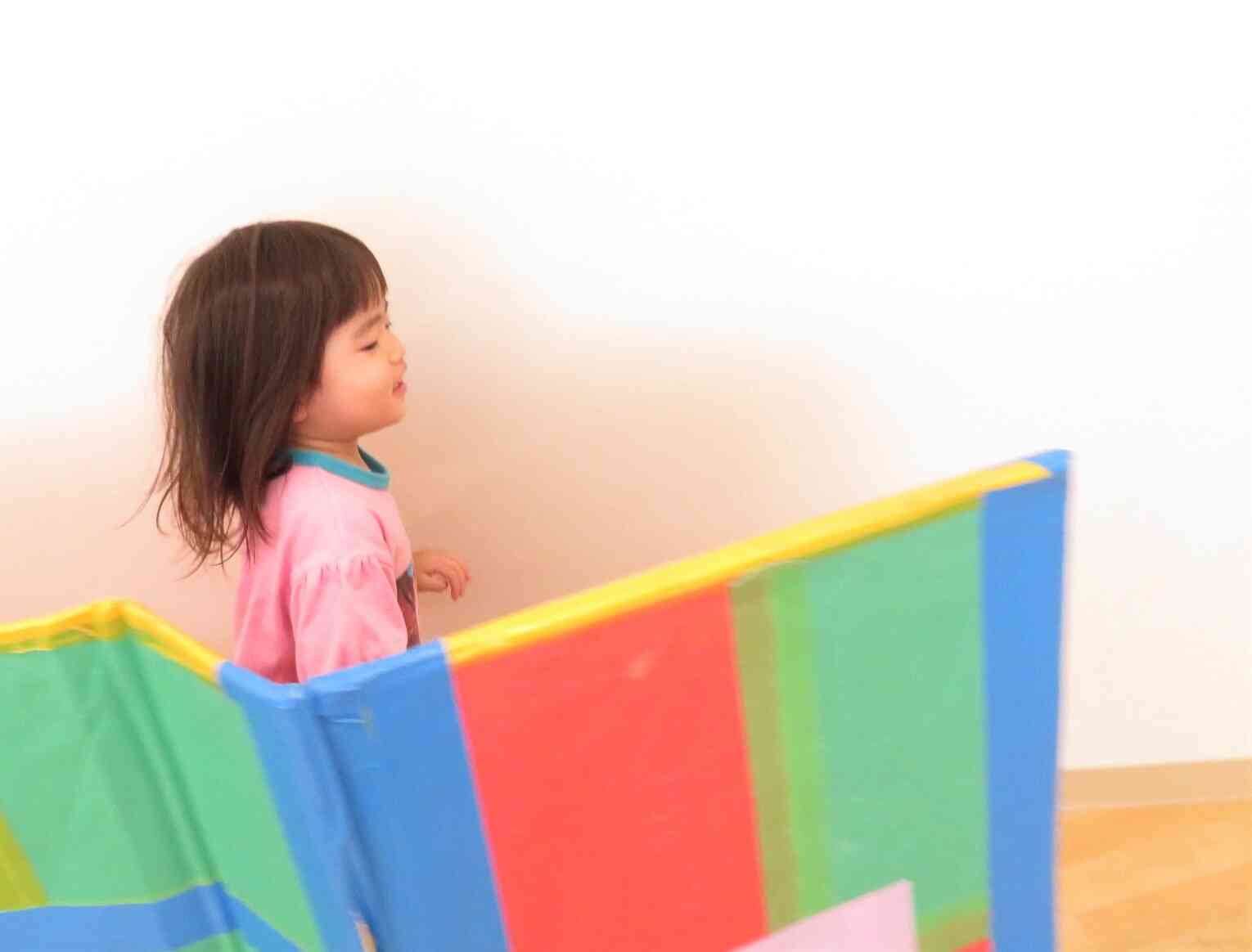 細い道を折り返しです！