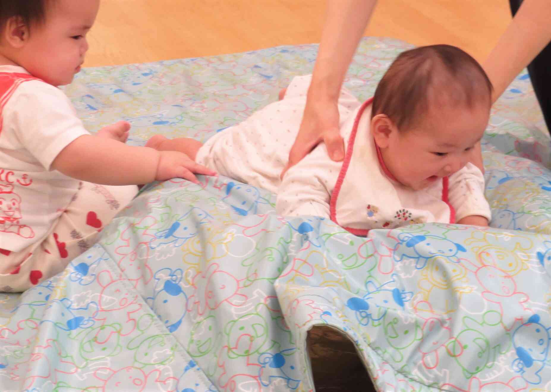 マットがぼこぼこしてるよ～☆