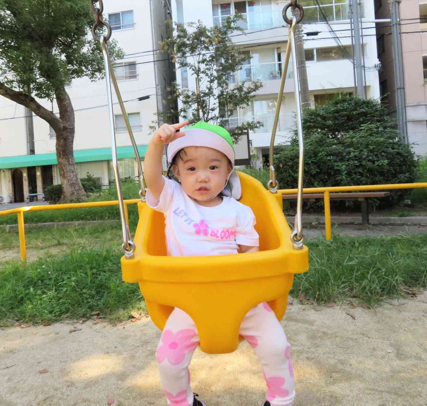 屋外遊具でたくさん遊びました♪