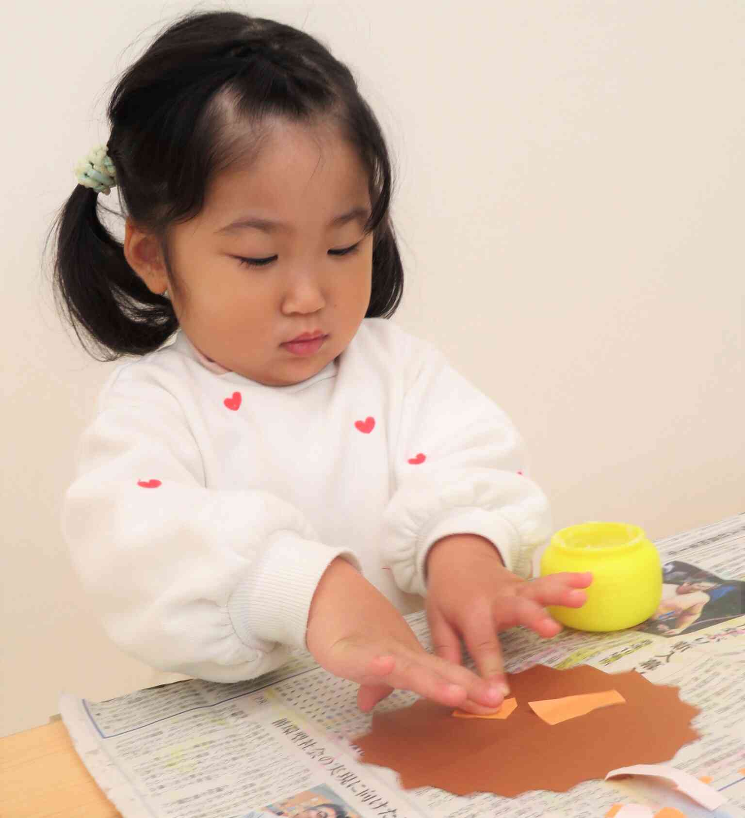 ハリネズミが完成していきますね♡