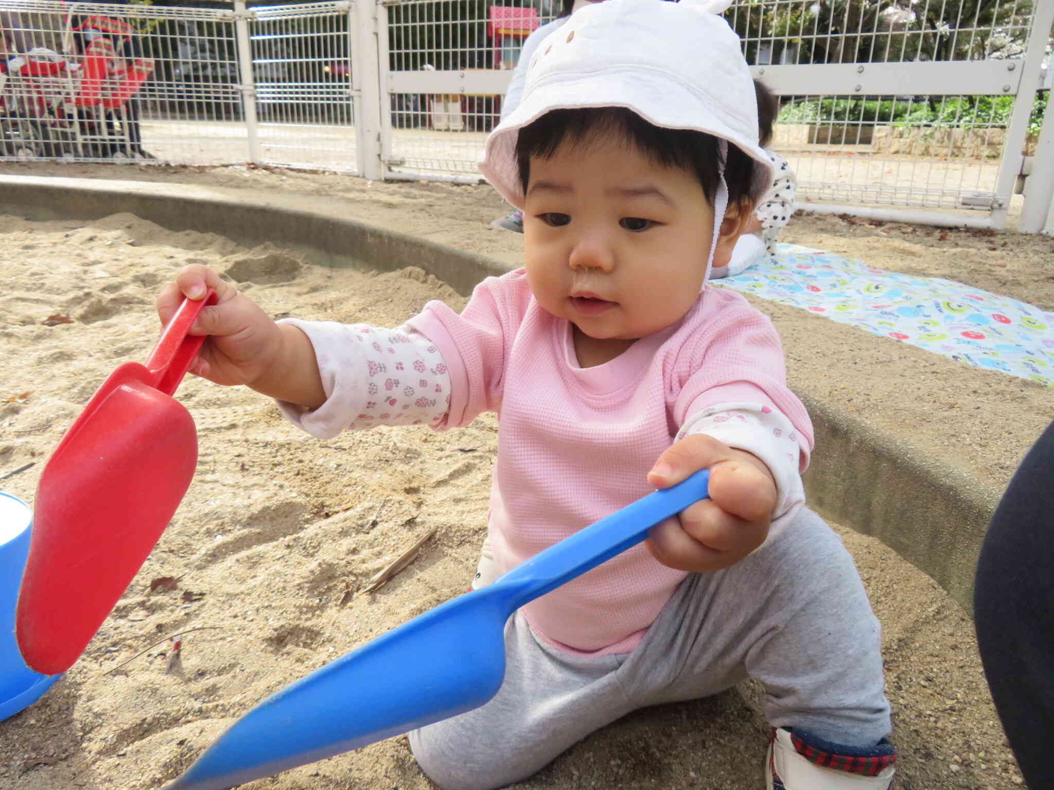 スコップはいどうぞ！