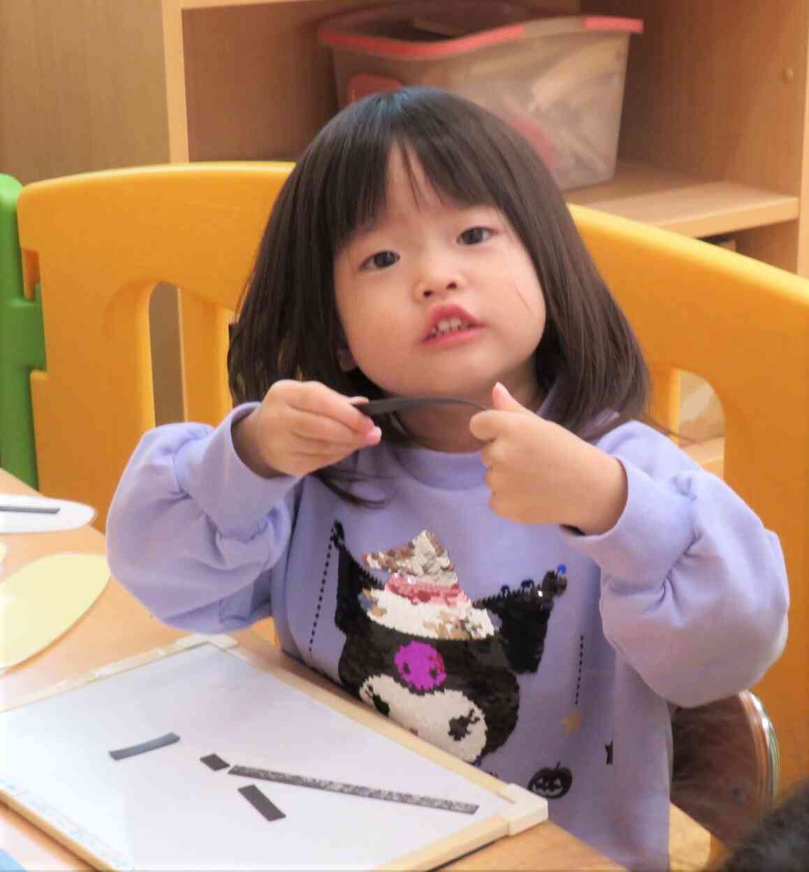 マグネット遊びをしたよ☆