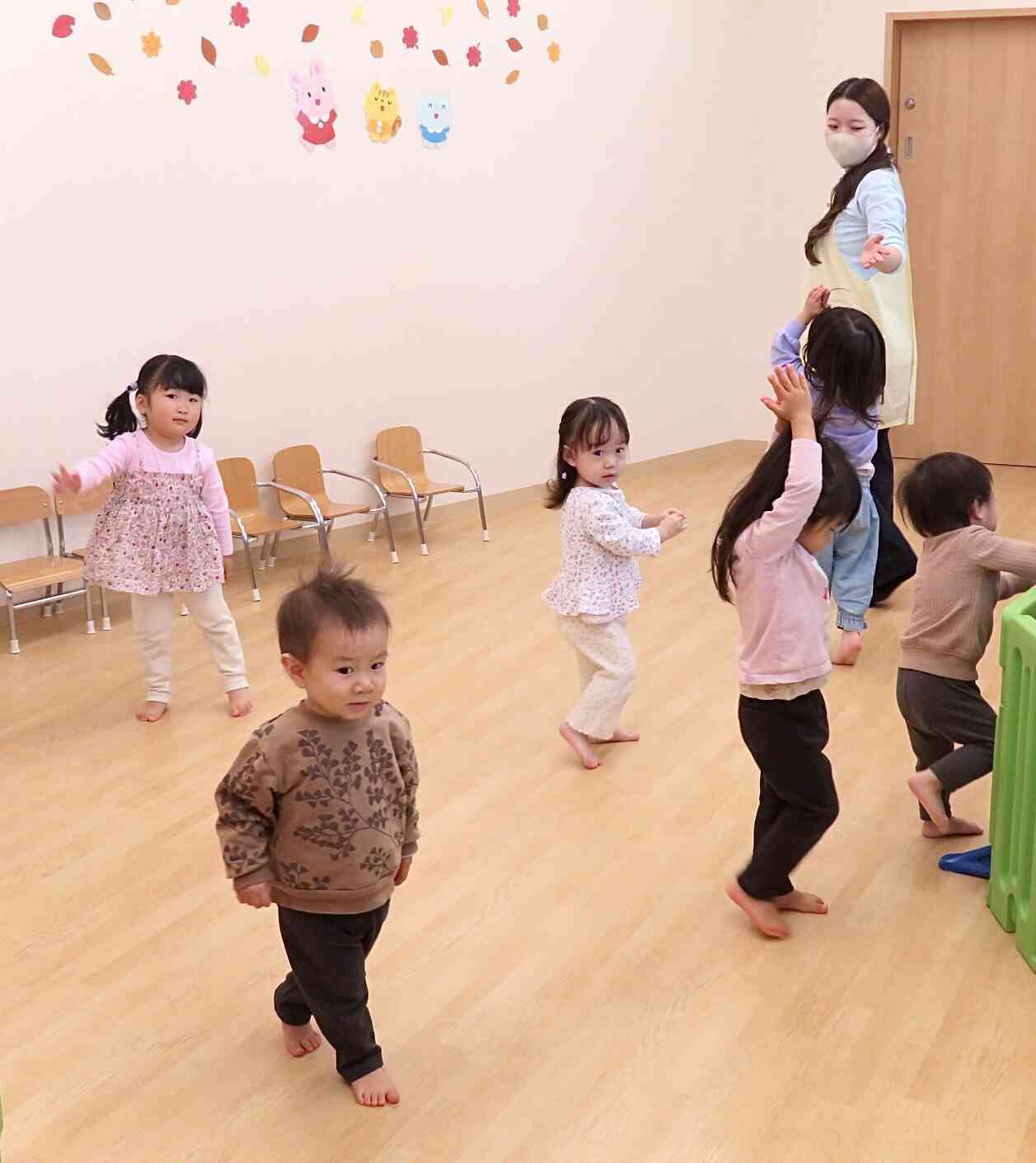 リズム遊びをしました