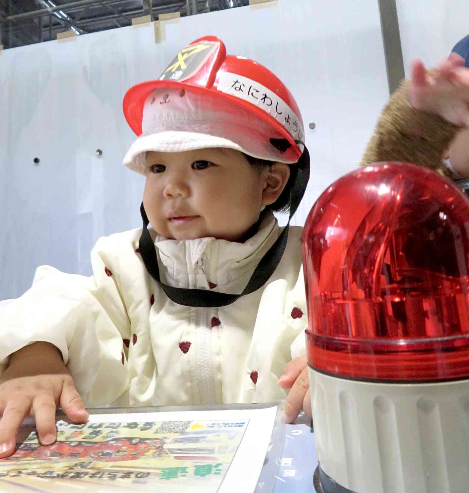 ヘルメットを被ってみたよ⭐︎