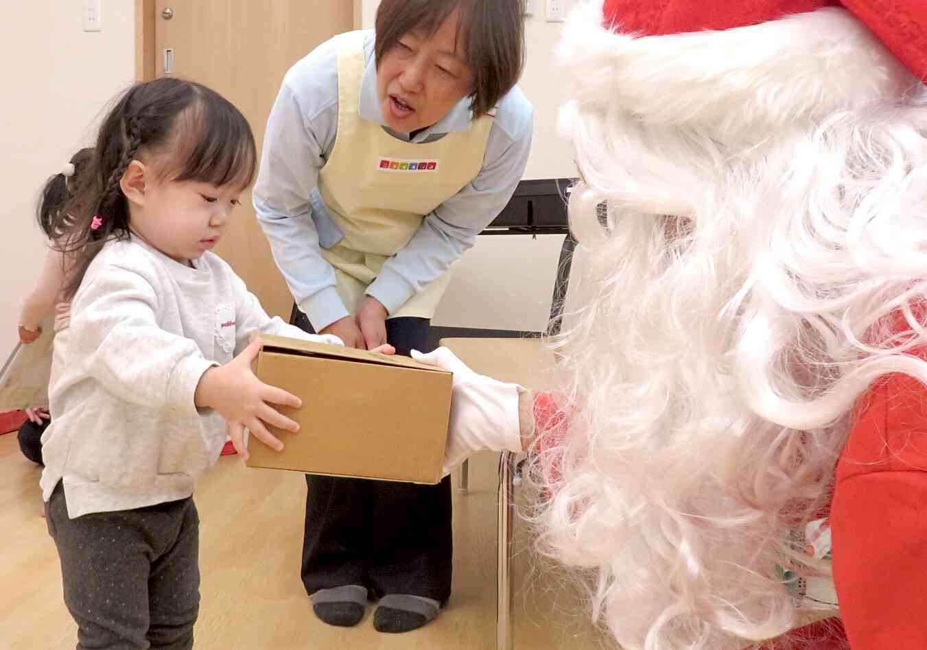 サンタさんが来てくれました!