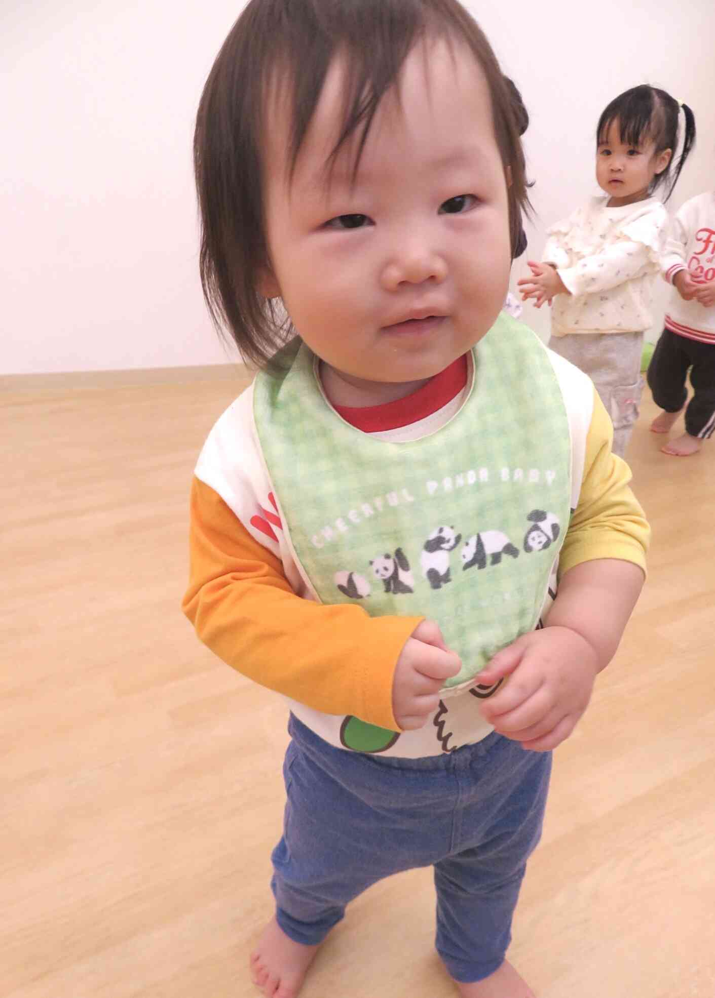 ピアノの音色に興味津々です♡