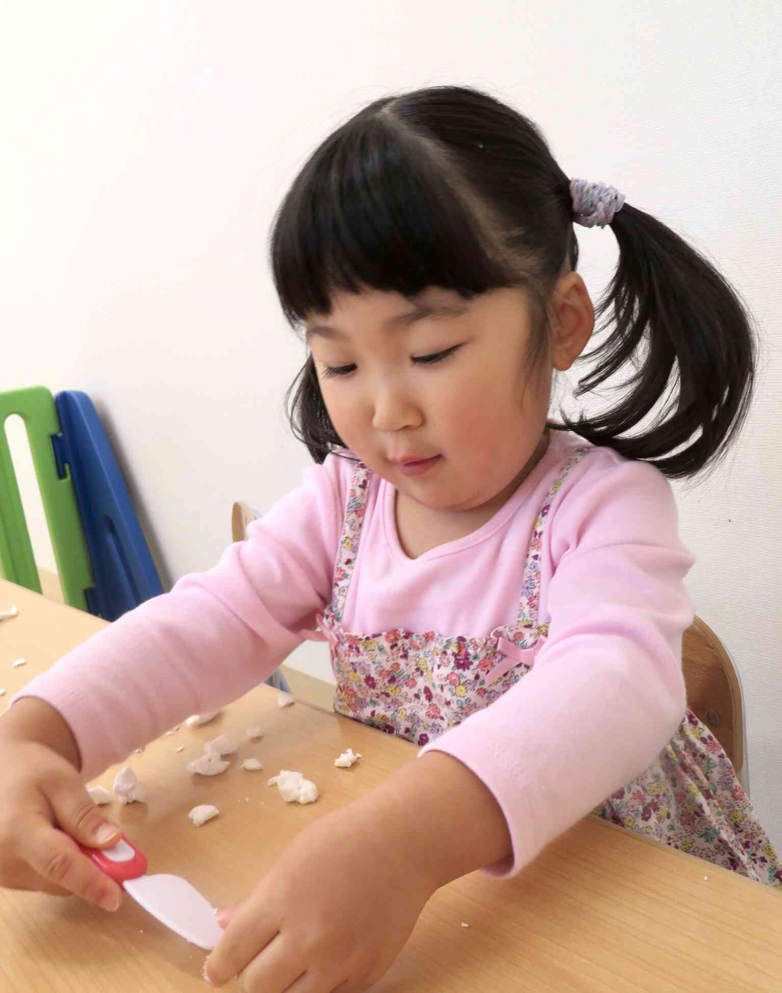 細かく刻んでるの〜