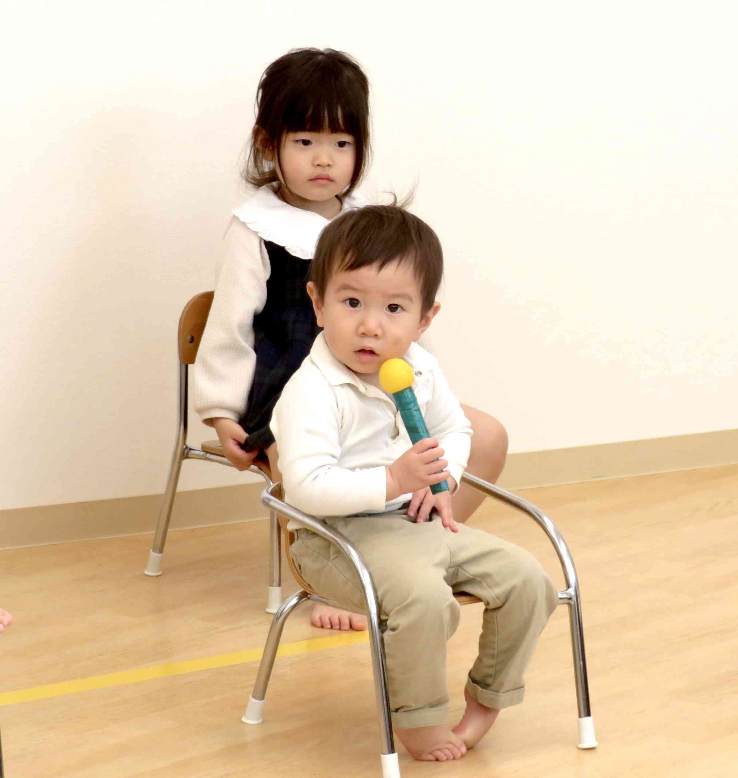 1歳児さんは、お名前呼びからスタートです♩