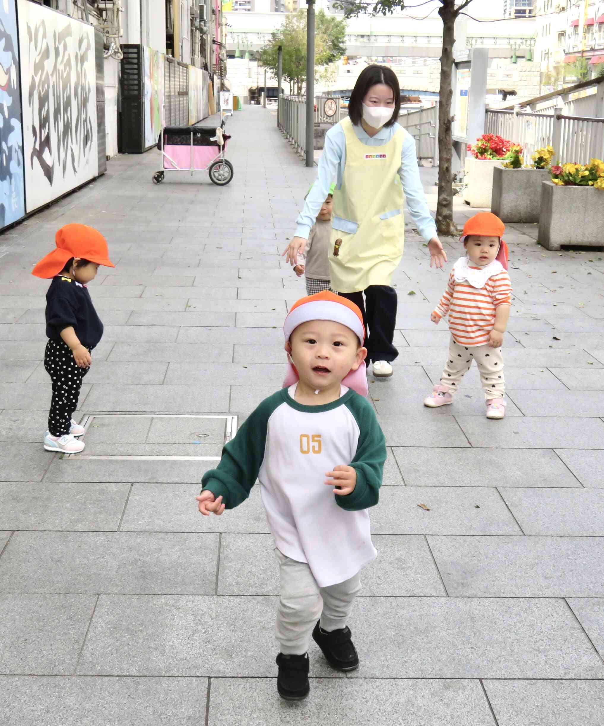 道頓堀川へお散歩へ行きました⭐︎