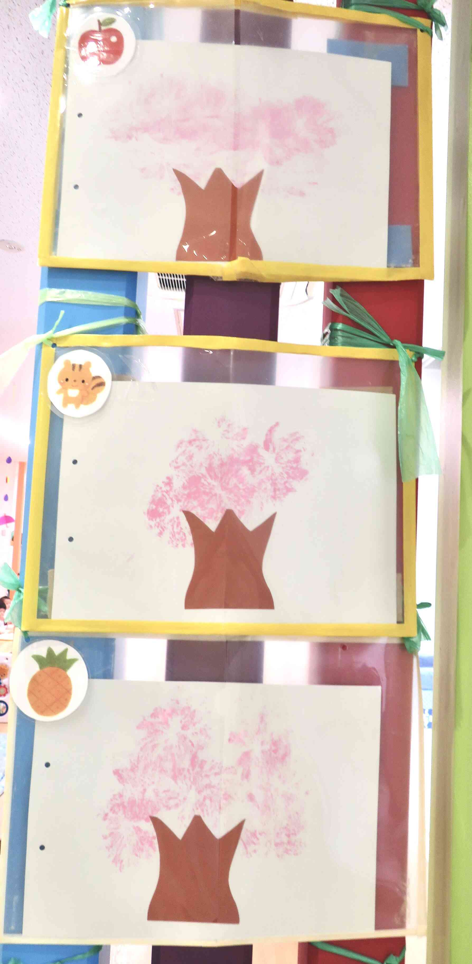 満開の桜が出来上がりました♩