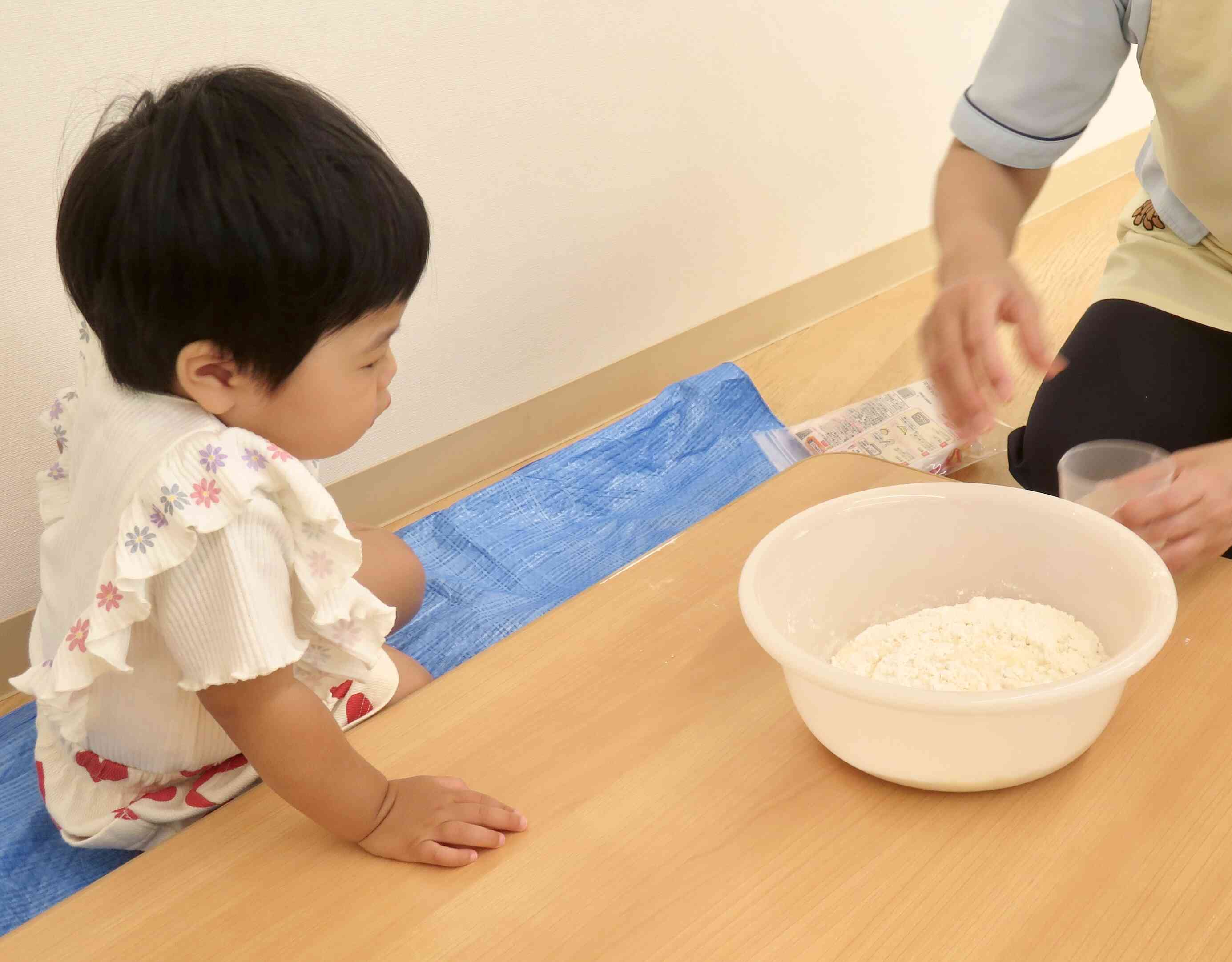 今からお水を入れるよ〜