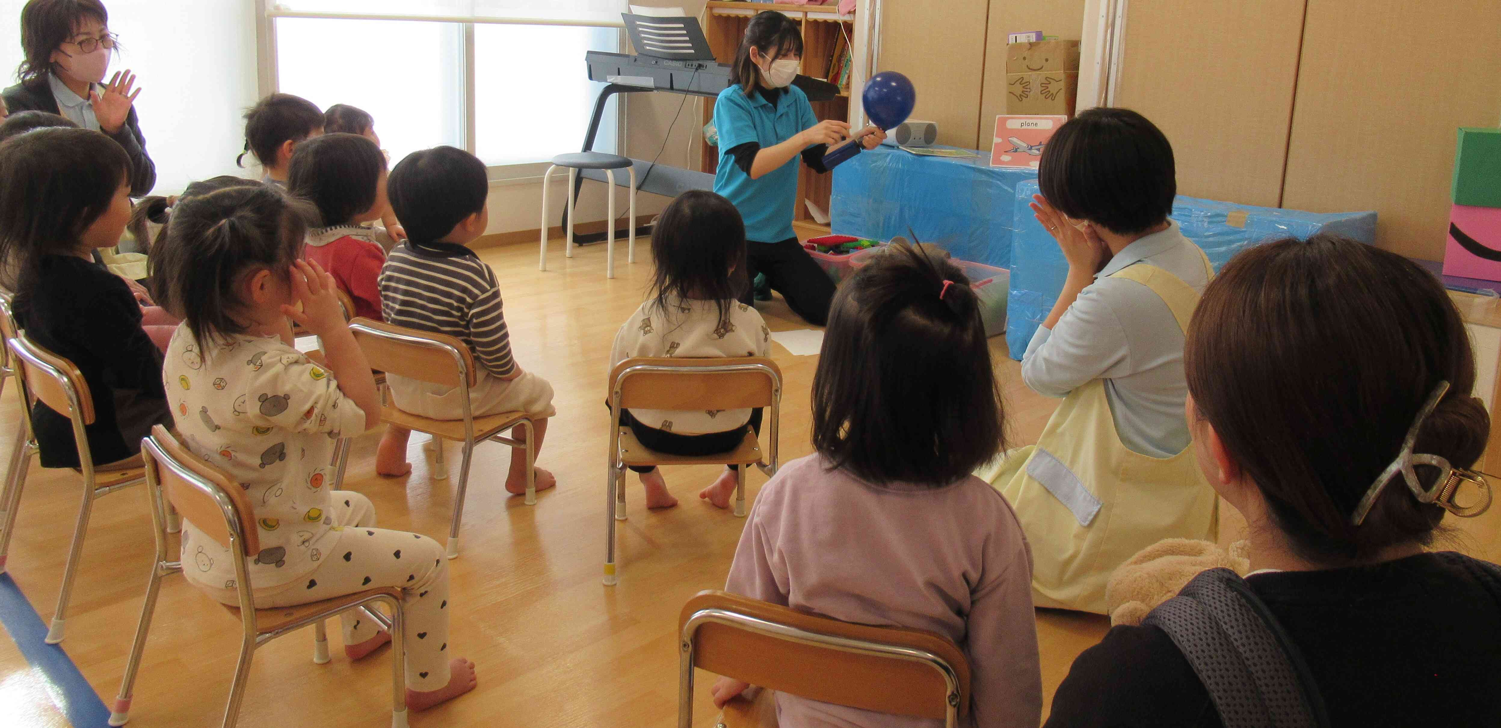 英語レッスン☆ちょこっと体験「子育て広場」