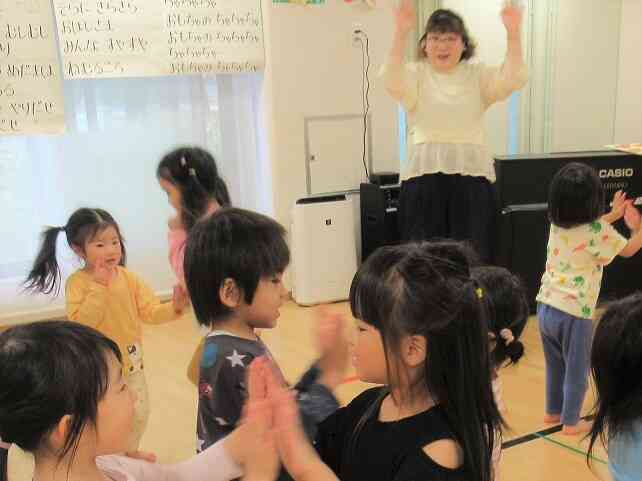 違うクラスのお友だちとも一緒に…☆