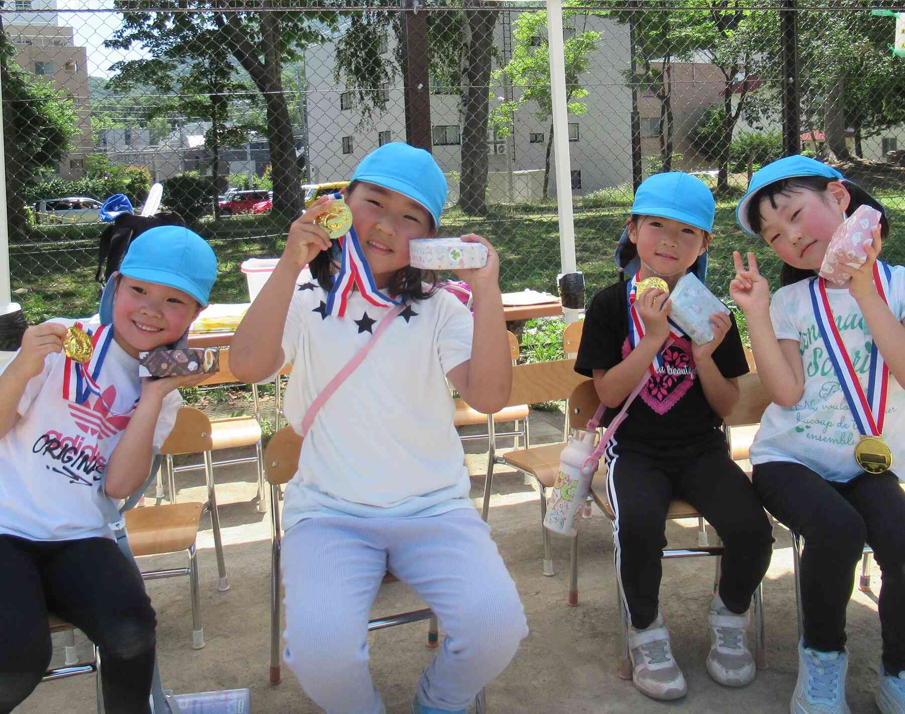 最後の運動会。達成感のある表情のみんなです！