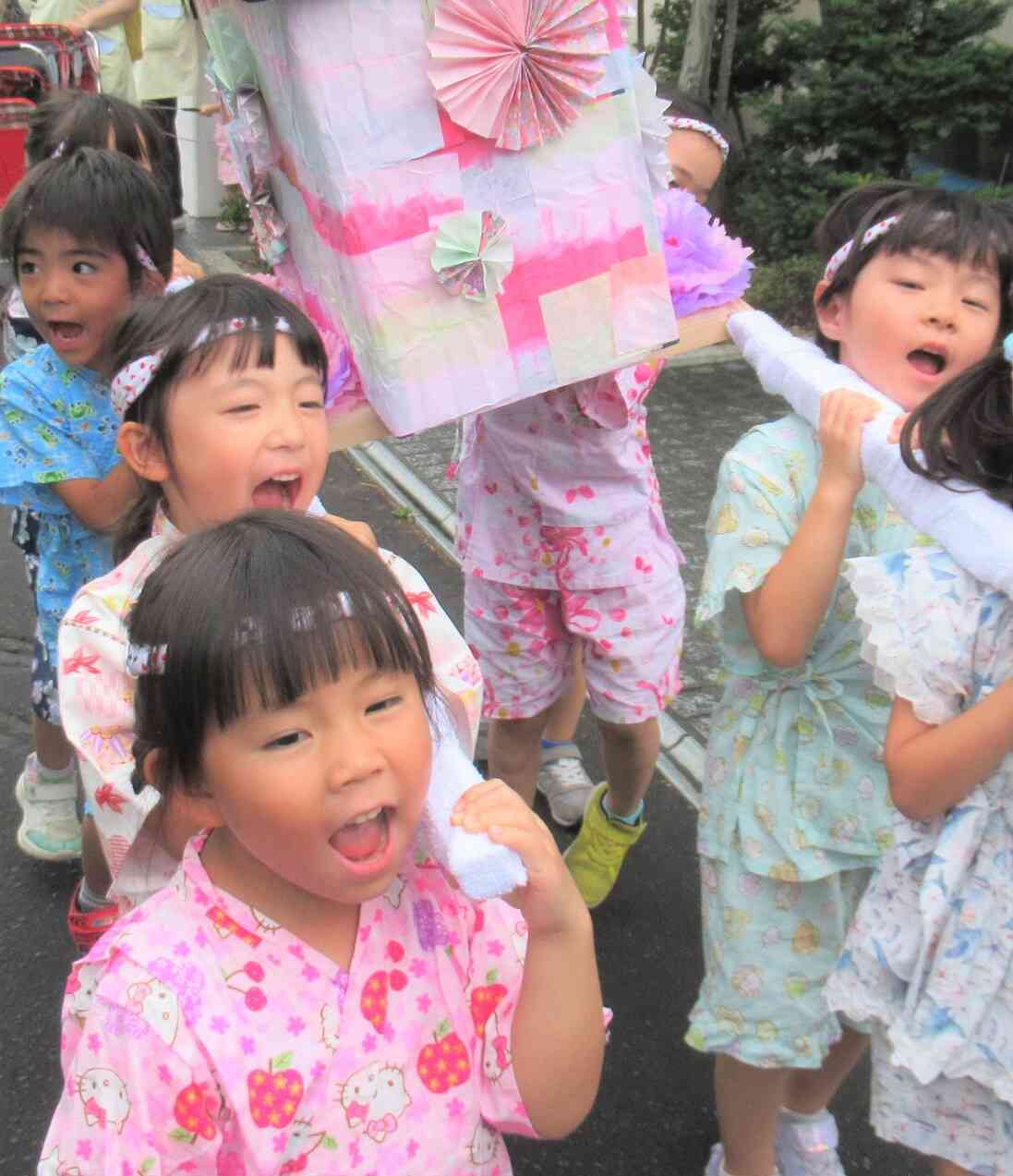 わっしょい♪わっしょい♪