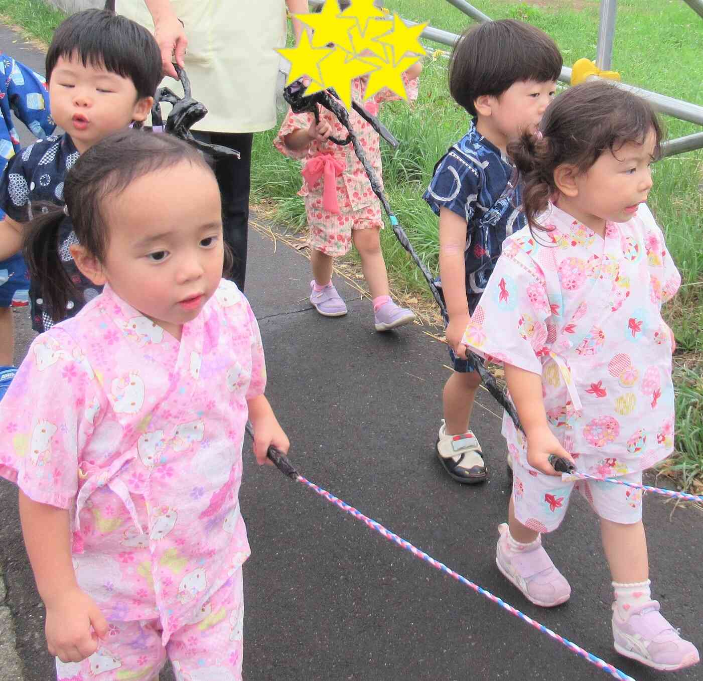 大きな声で頑張っていたうさぎ(2歳児)のみんな♪