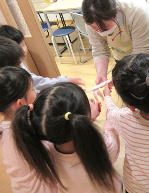 職員室でありがとう♡