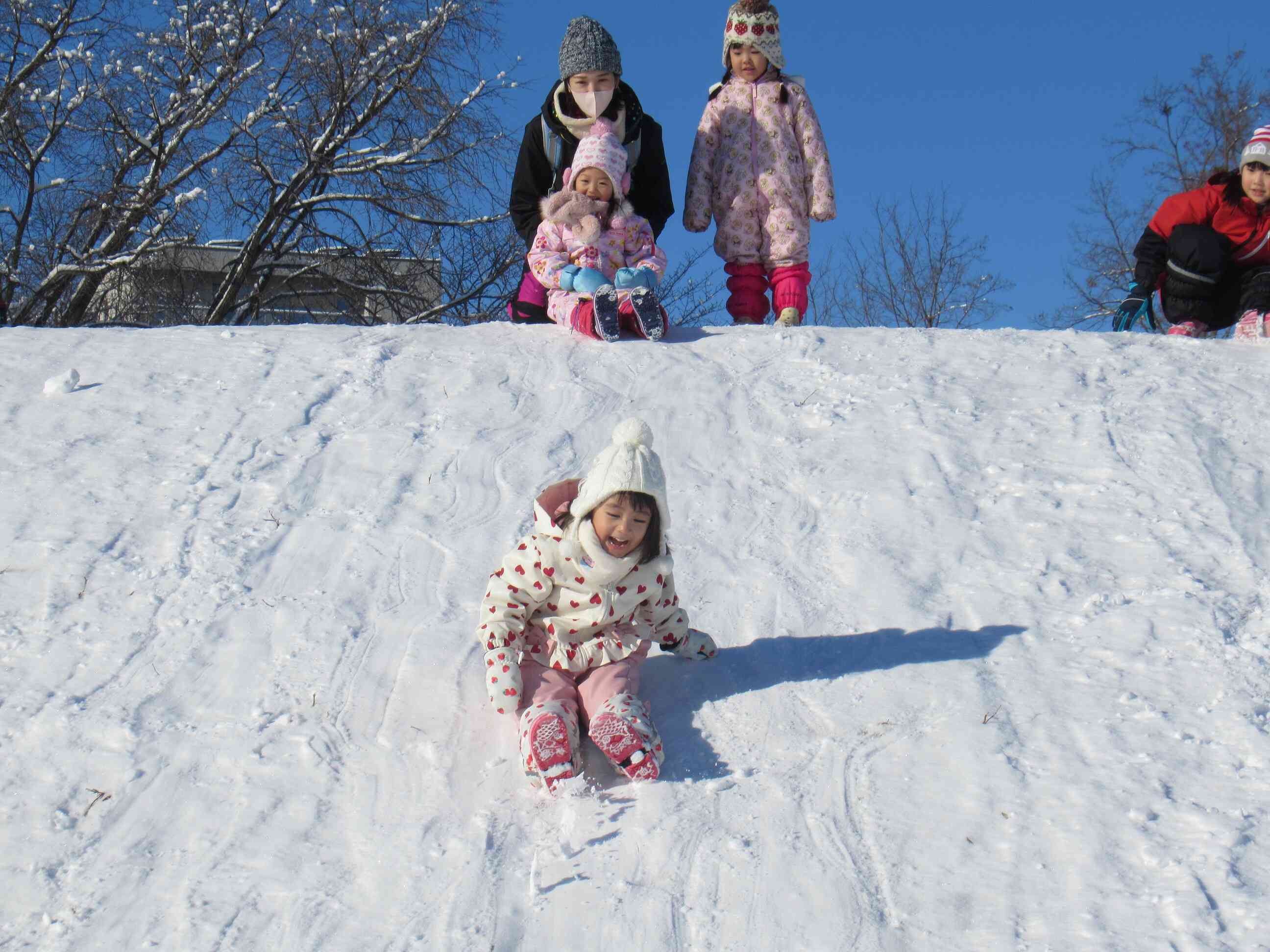 雪遊びシーズン到来！