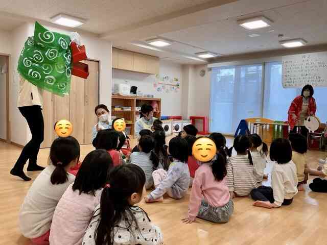 獅子舞の登場だ〜！