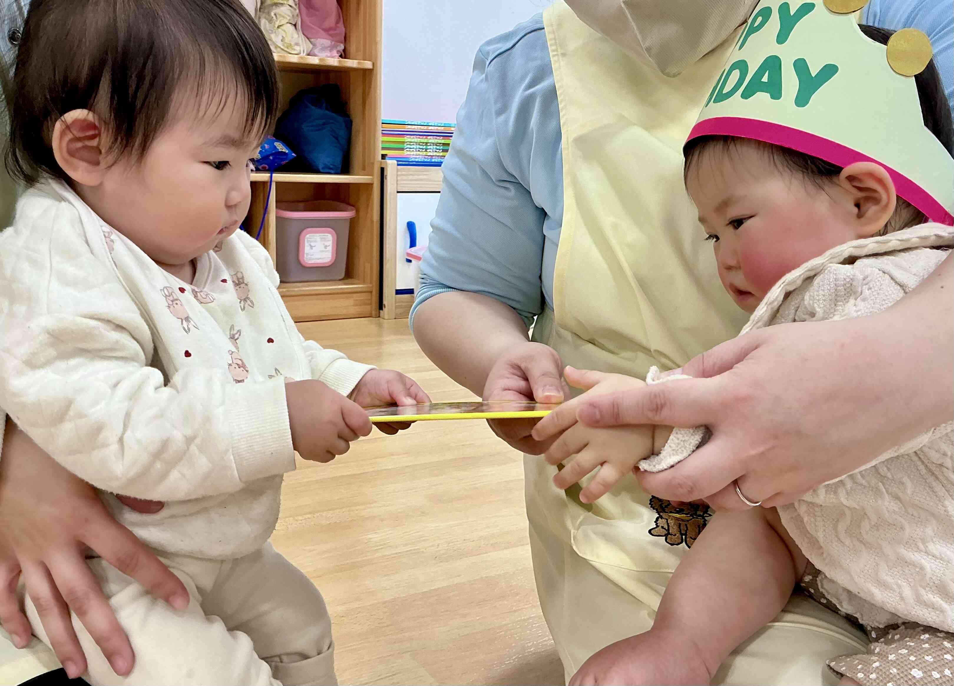 お友だちからカードのプレゼント