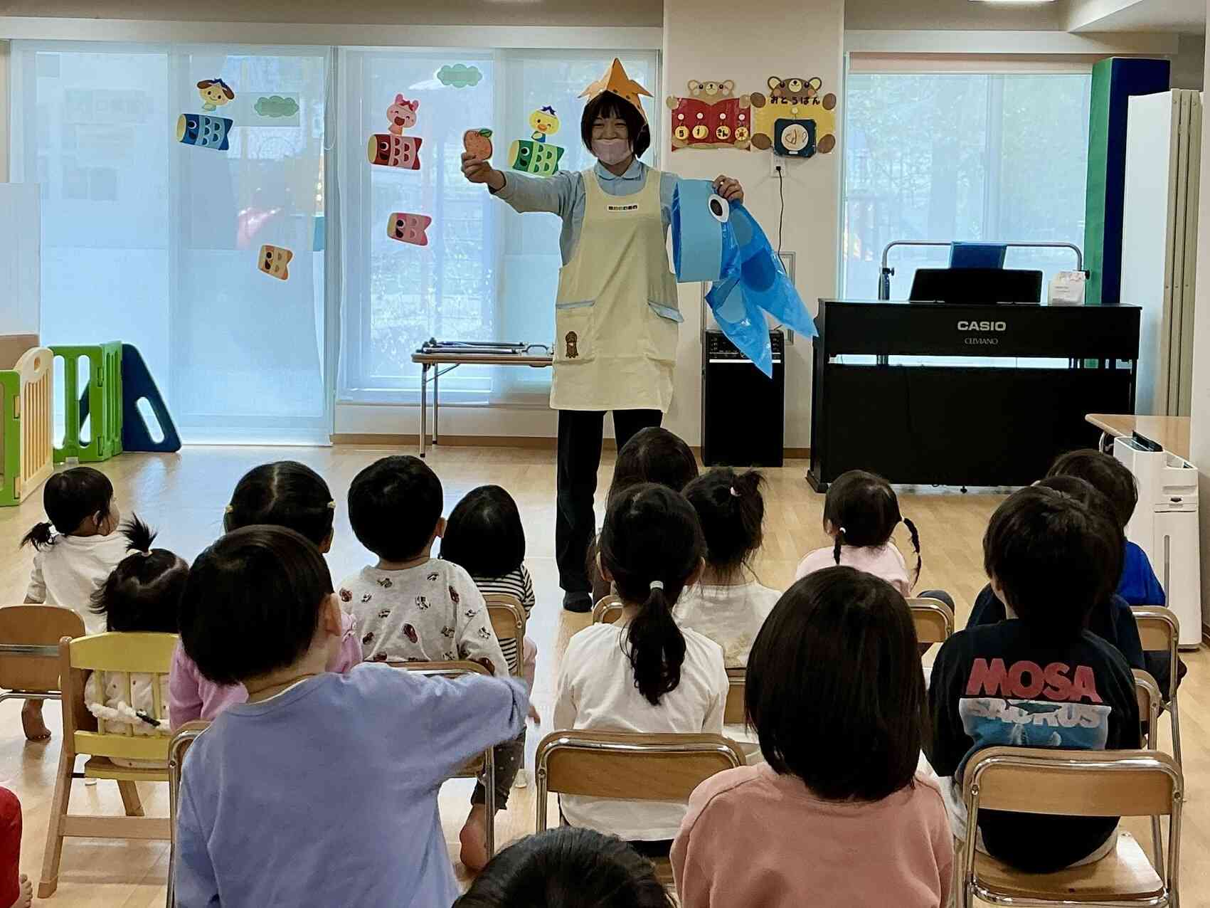 ♬屋根より高いこいのぼり〜