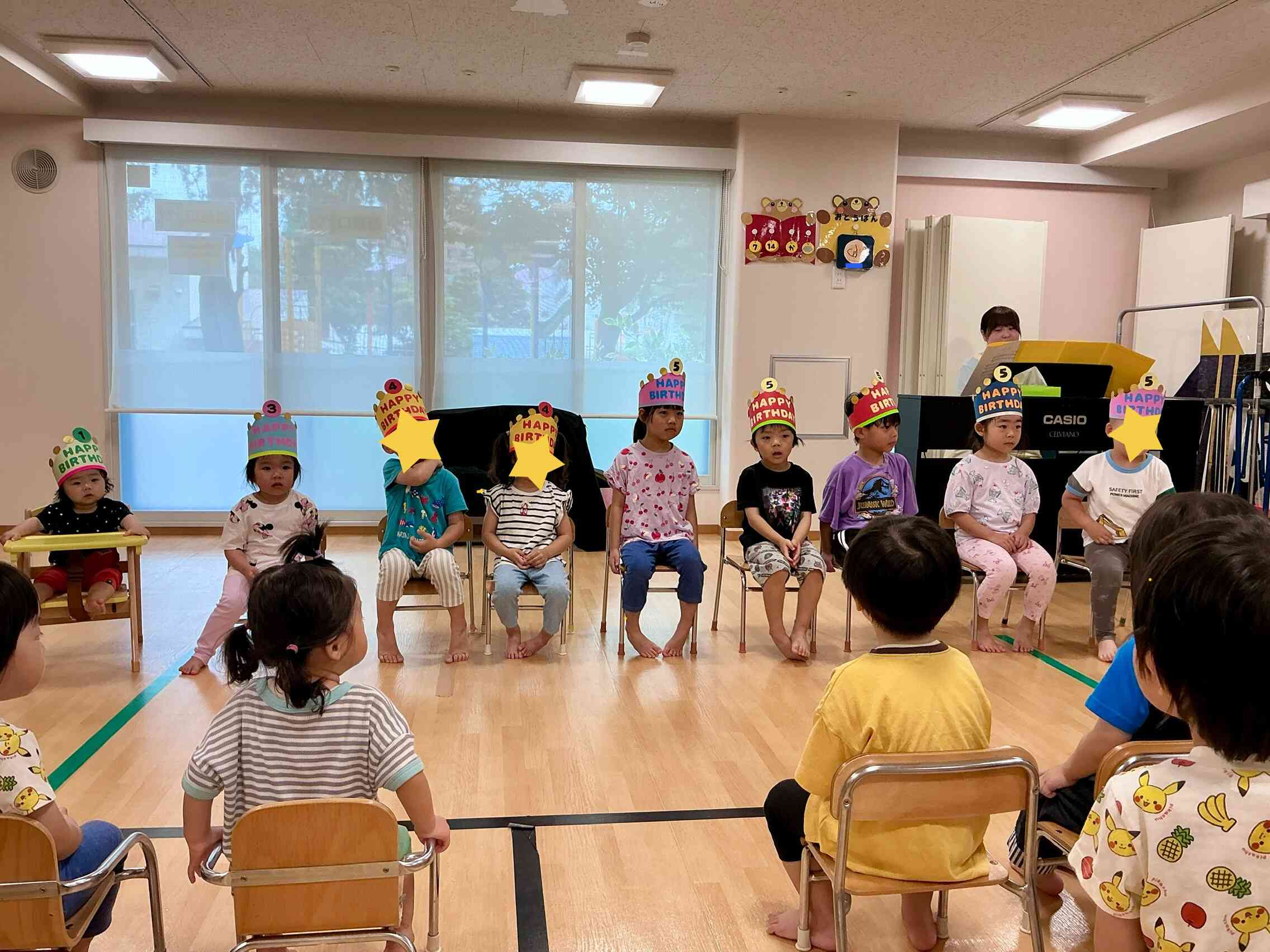7月の誕生会♪