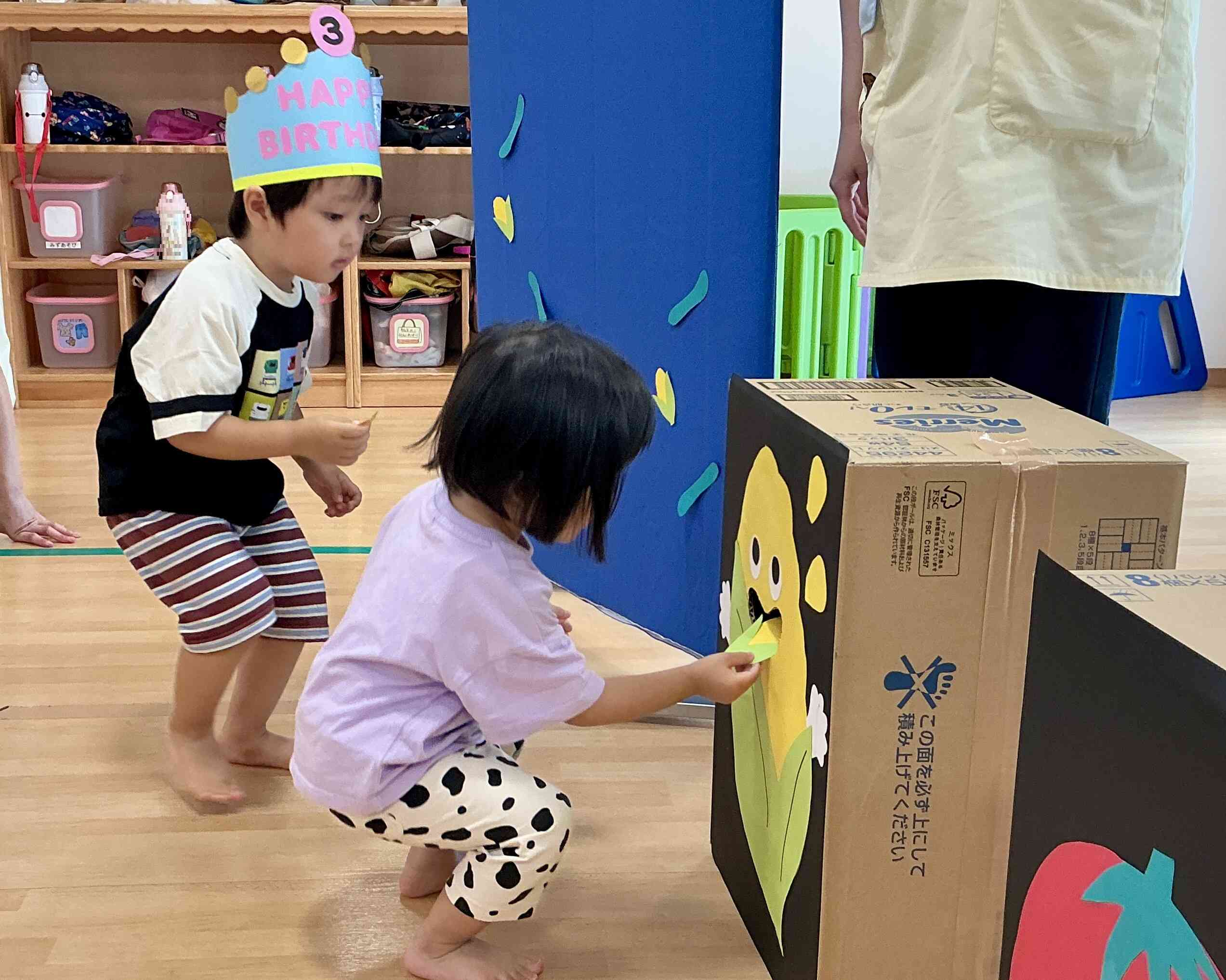お友だちと一緒に♪