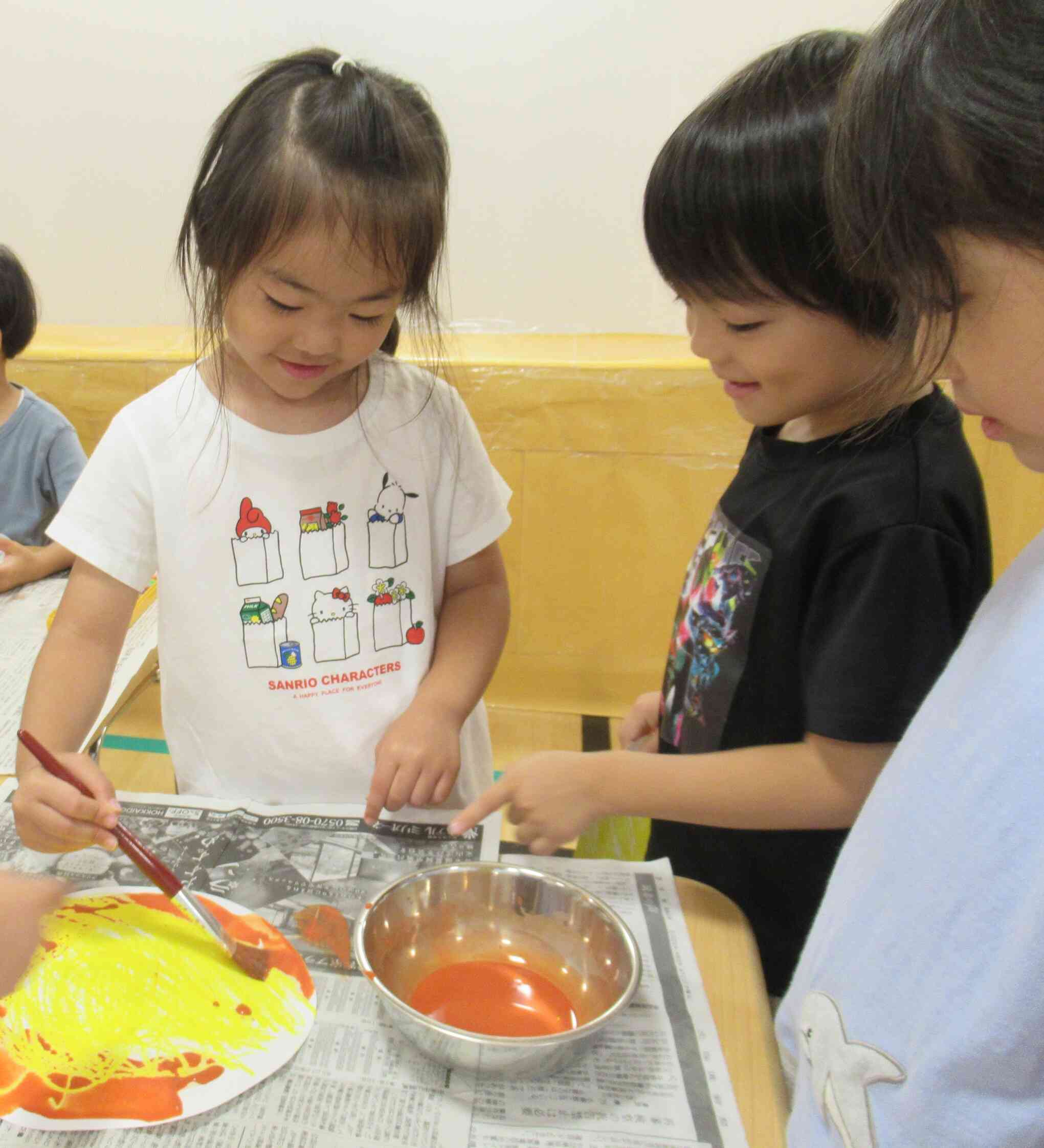 夏の食べもの(製作活動)