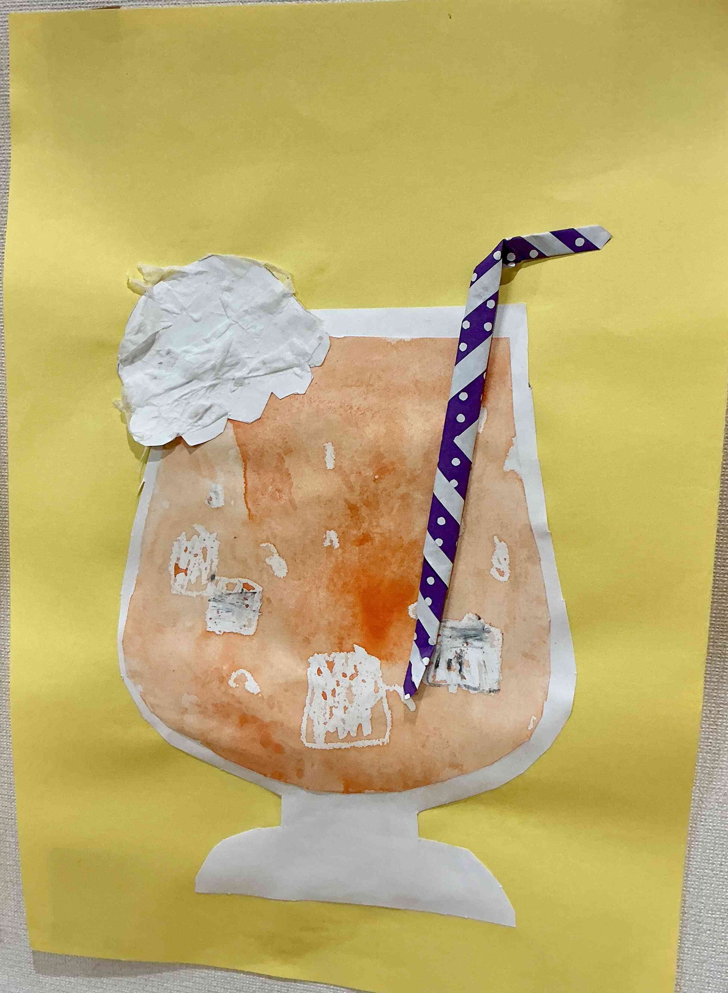 きりん(5歳児)組の「さわやかジュース」