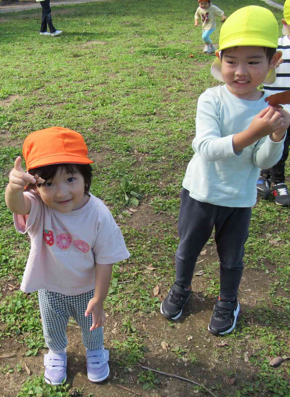 一緒に見つけたよ！