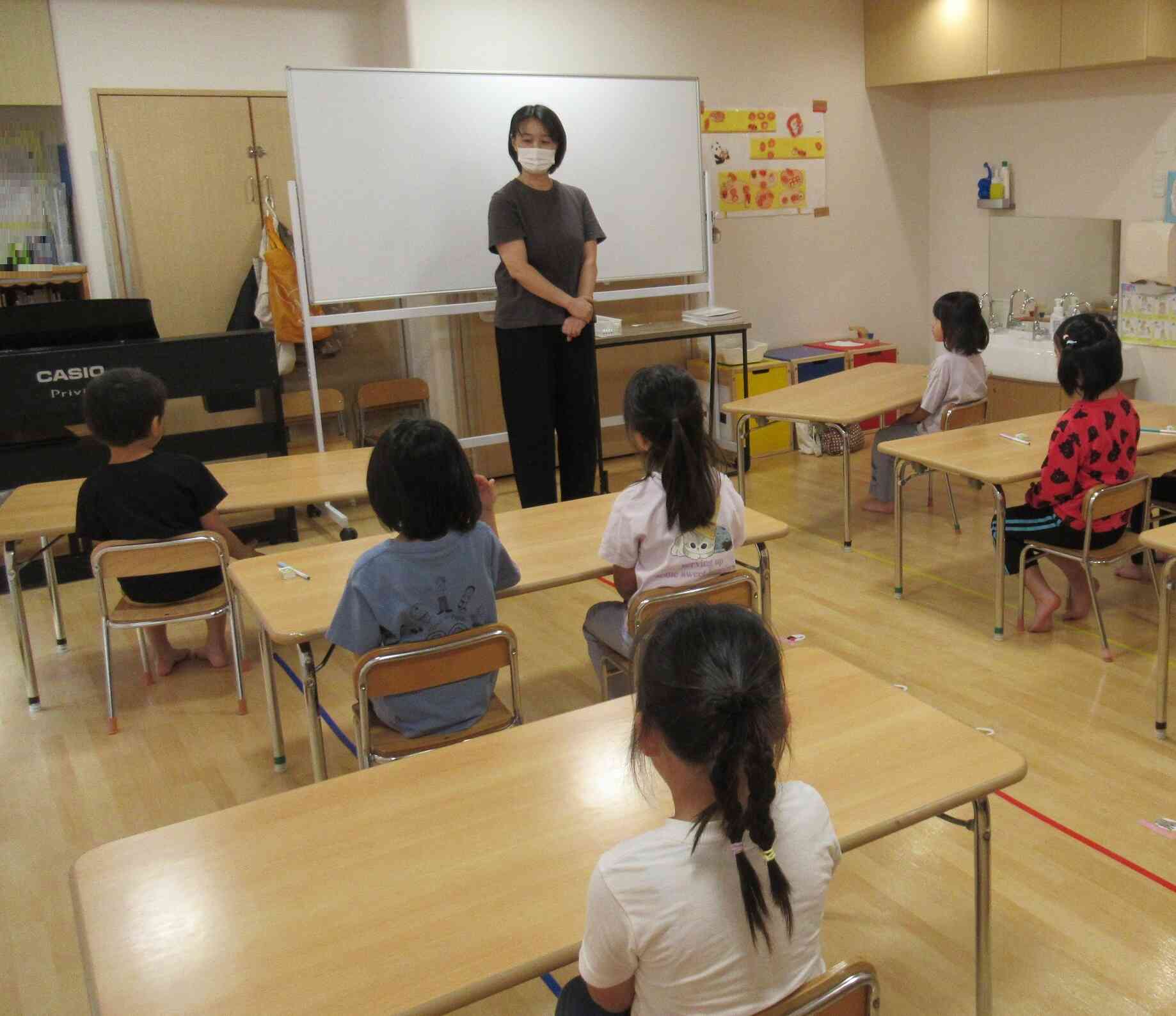 書道教室が始まりました