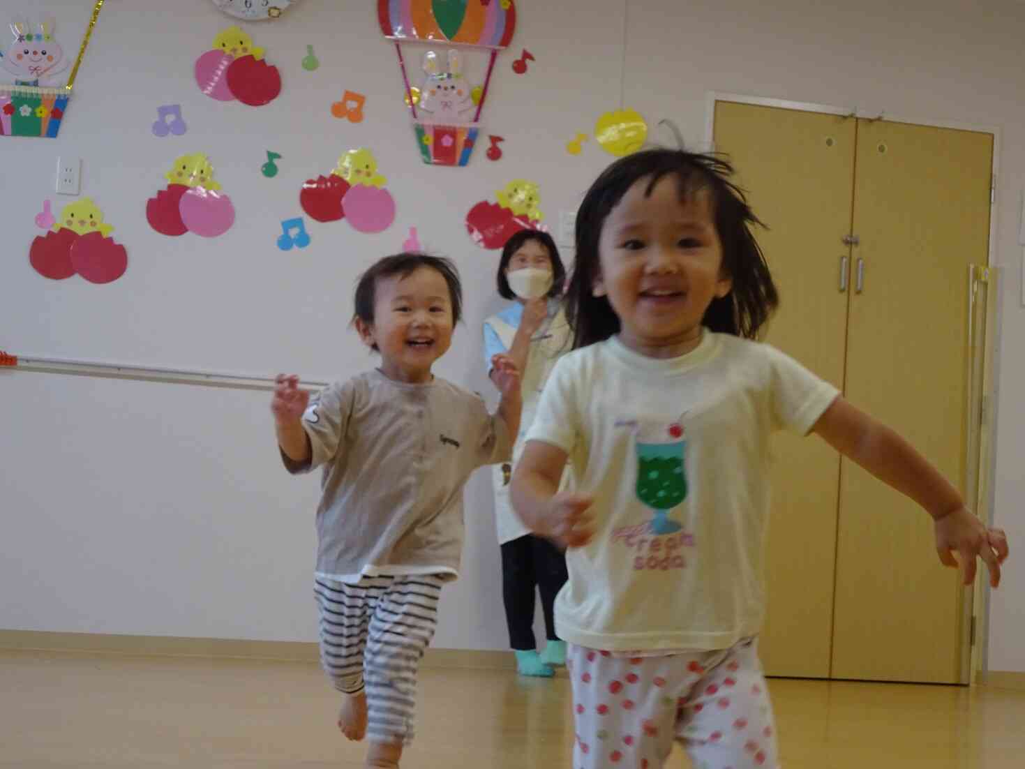 おもいっきり　かけっこ!!