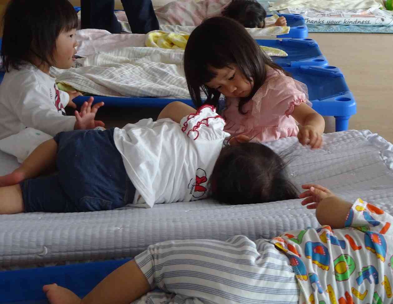 いっぱい遊んだあとは・・・