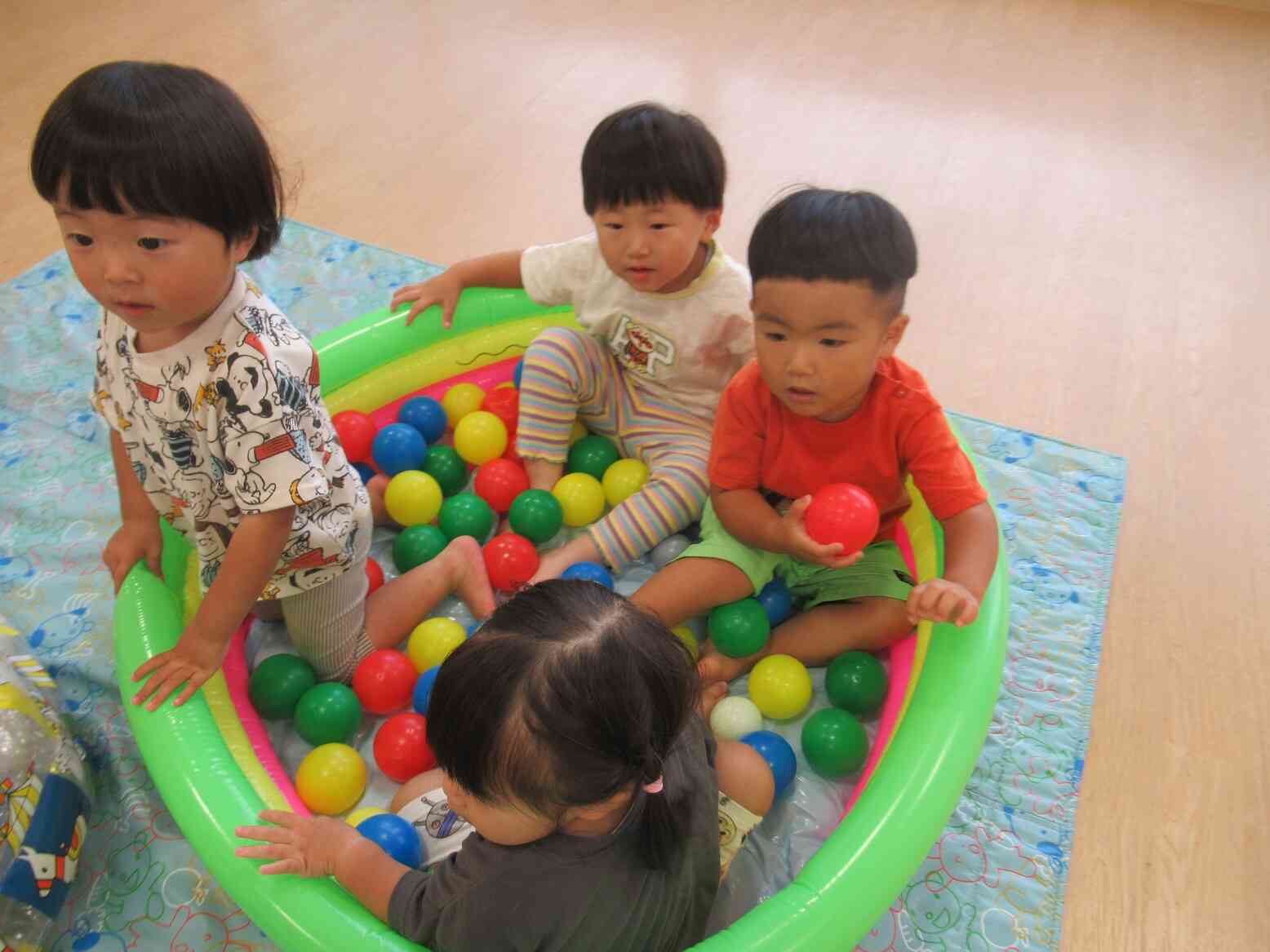 のびのび元気なあひる組さん♫（1歳児）