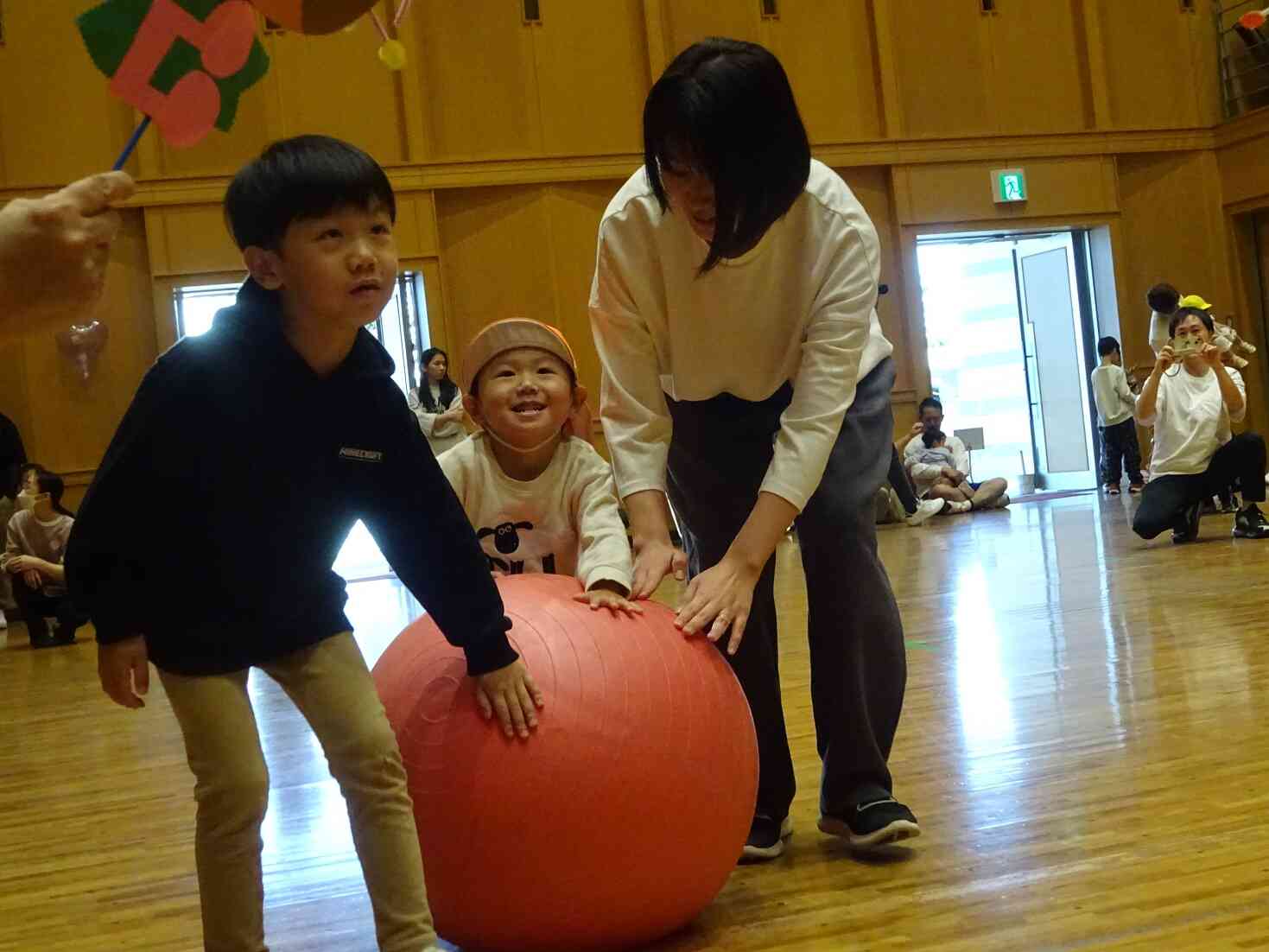 家族で力を合わせて♪