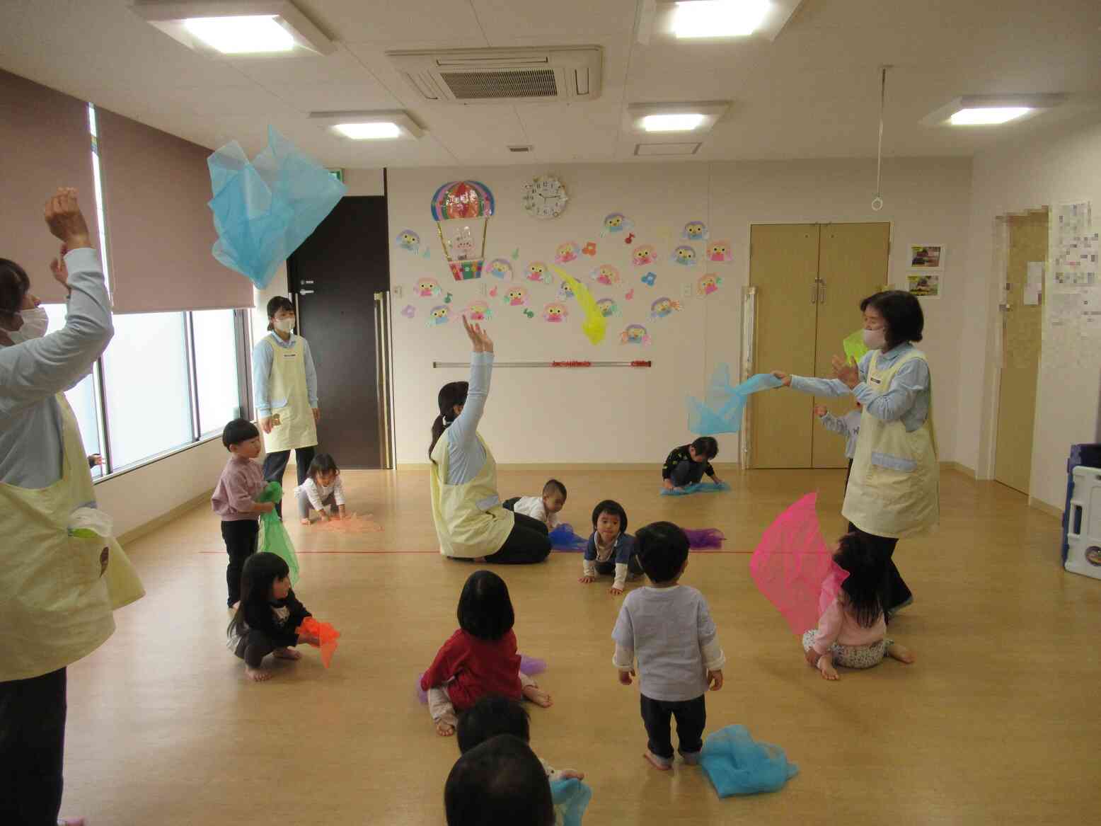 リズムに合わせて♪