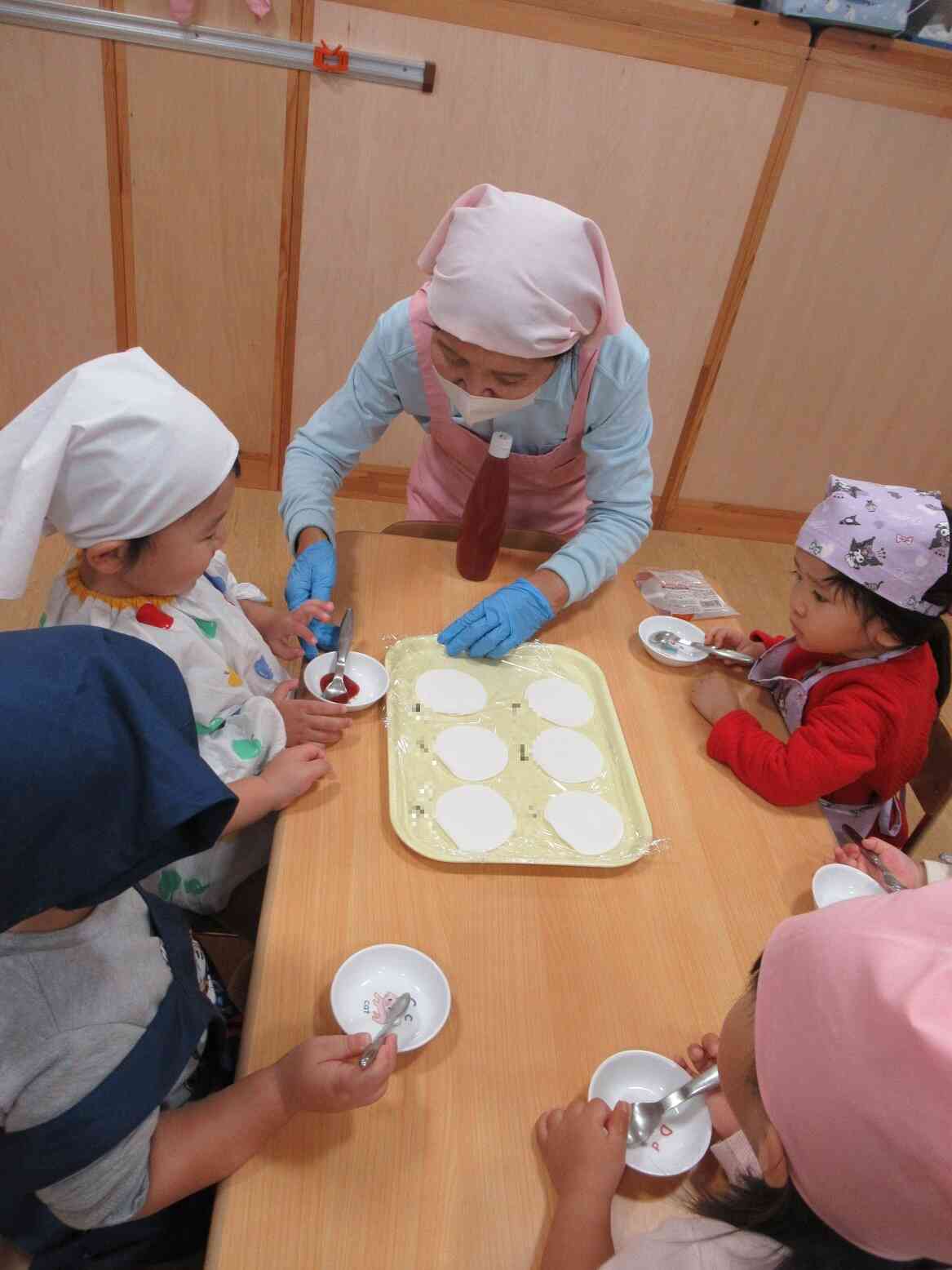 ピザをつくろう‼（食育の日）