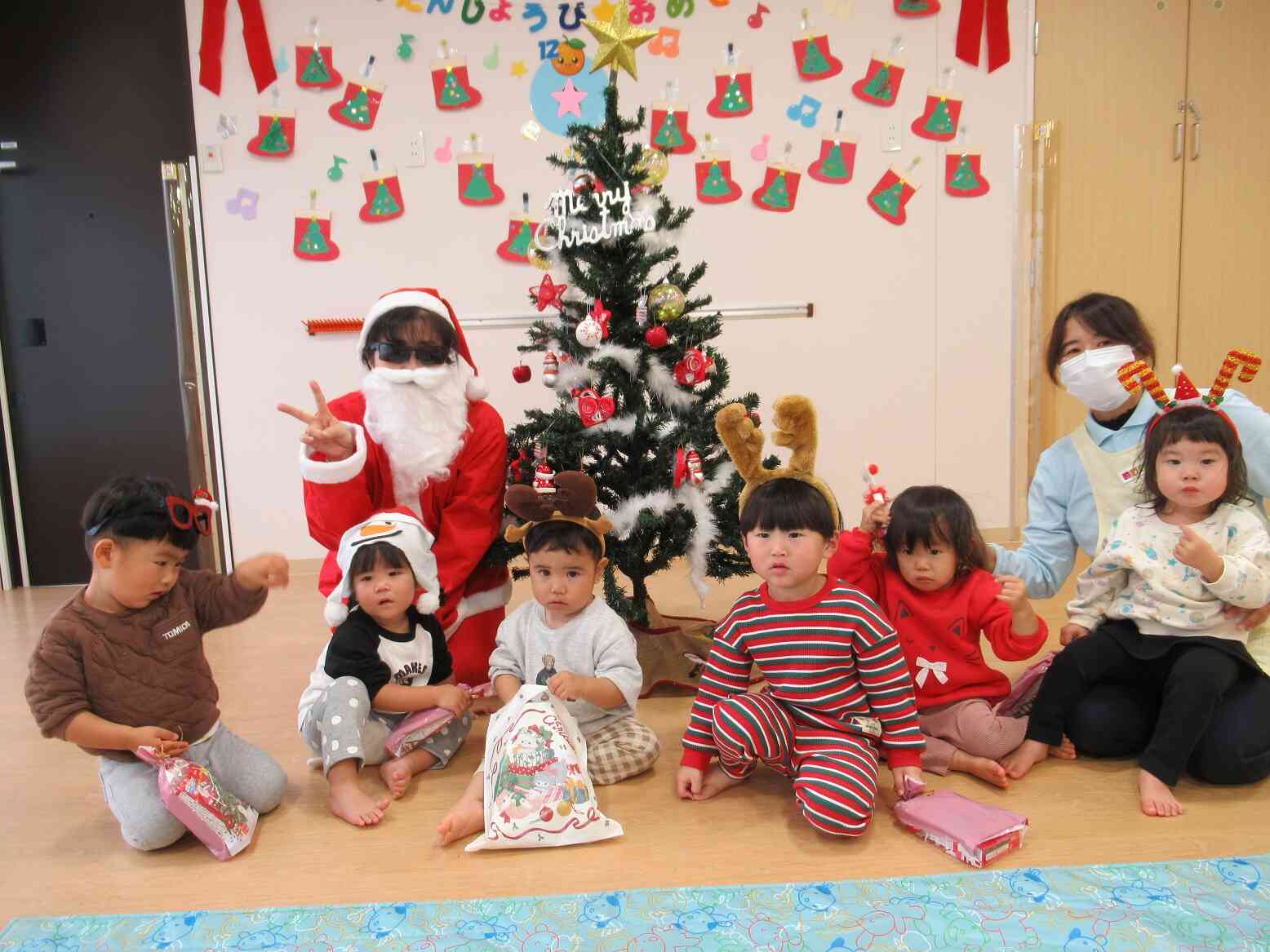 サンタさんがやってきた！