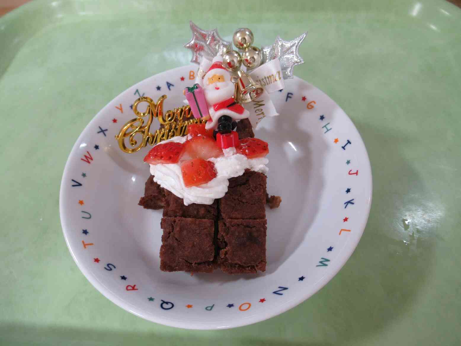 クリスマスケーキおいしかったね！