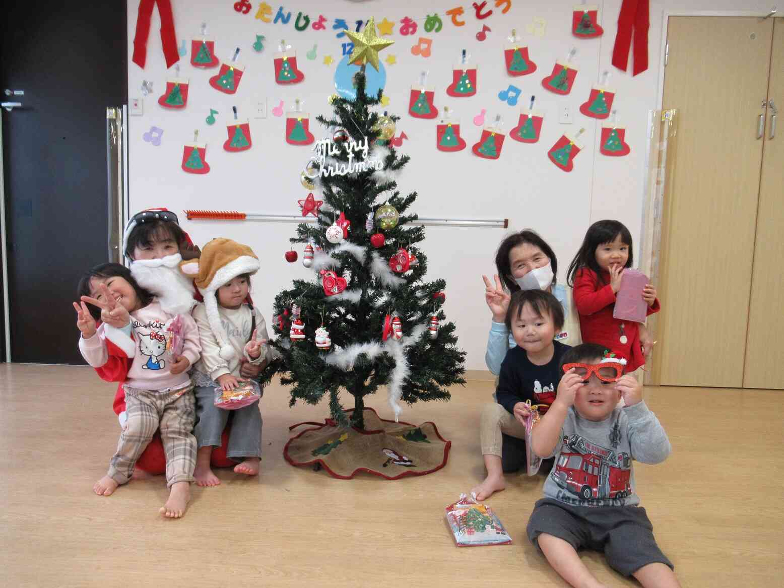 サンタさんがやってきた！