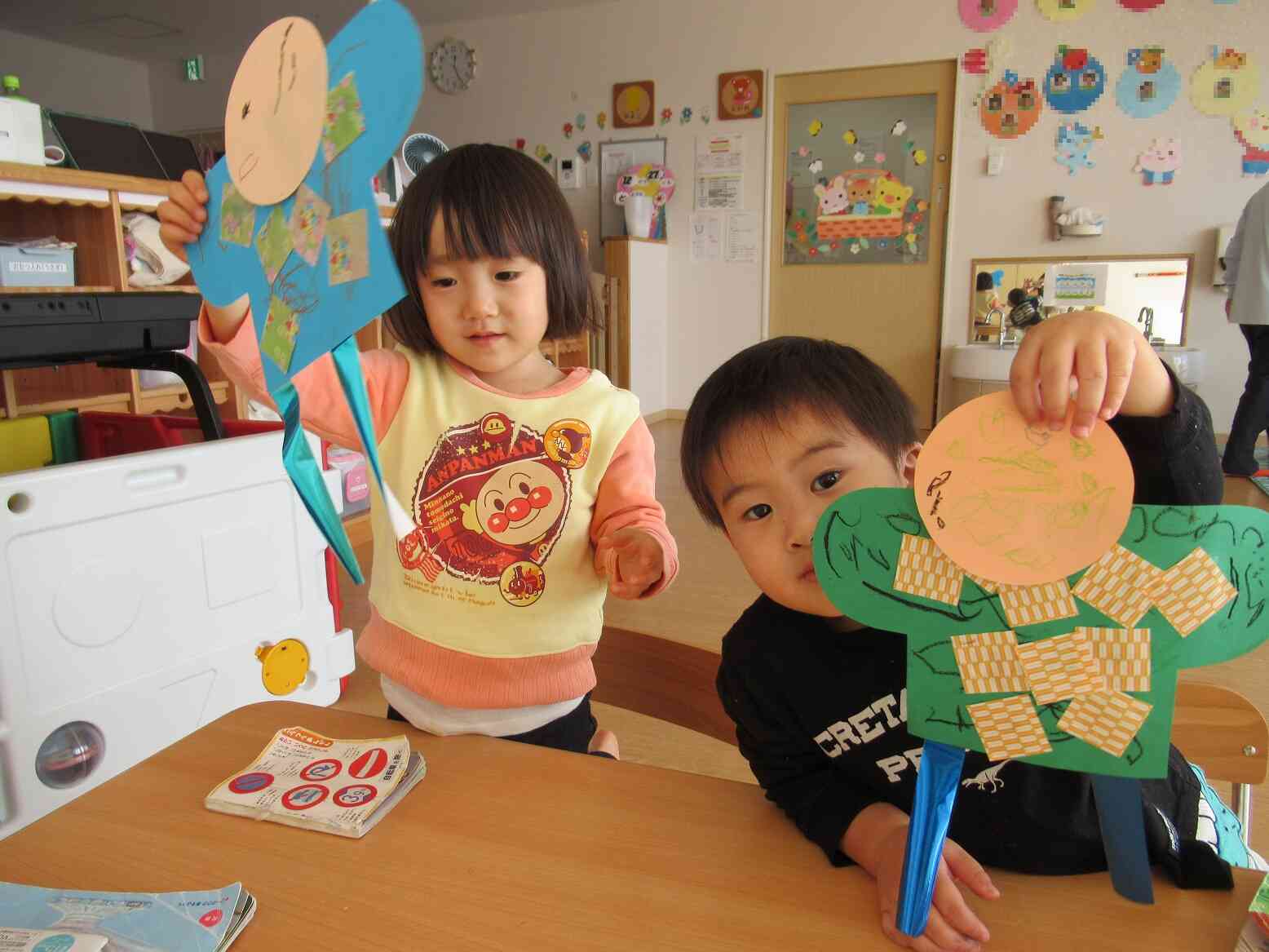 かっこいい凧できました！