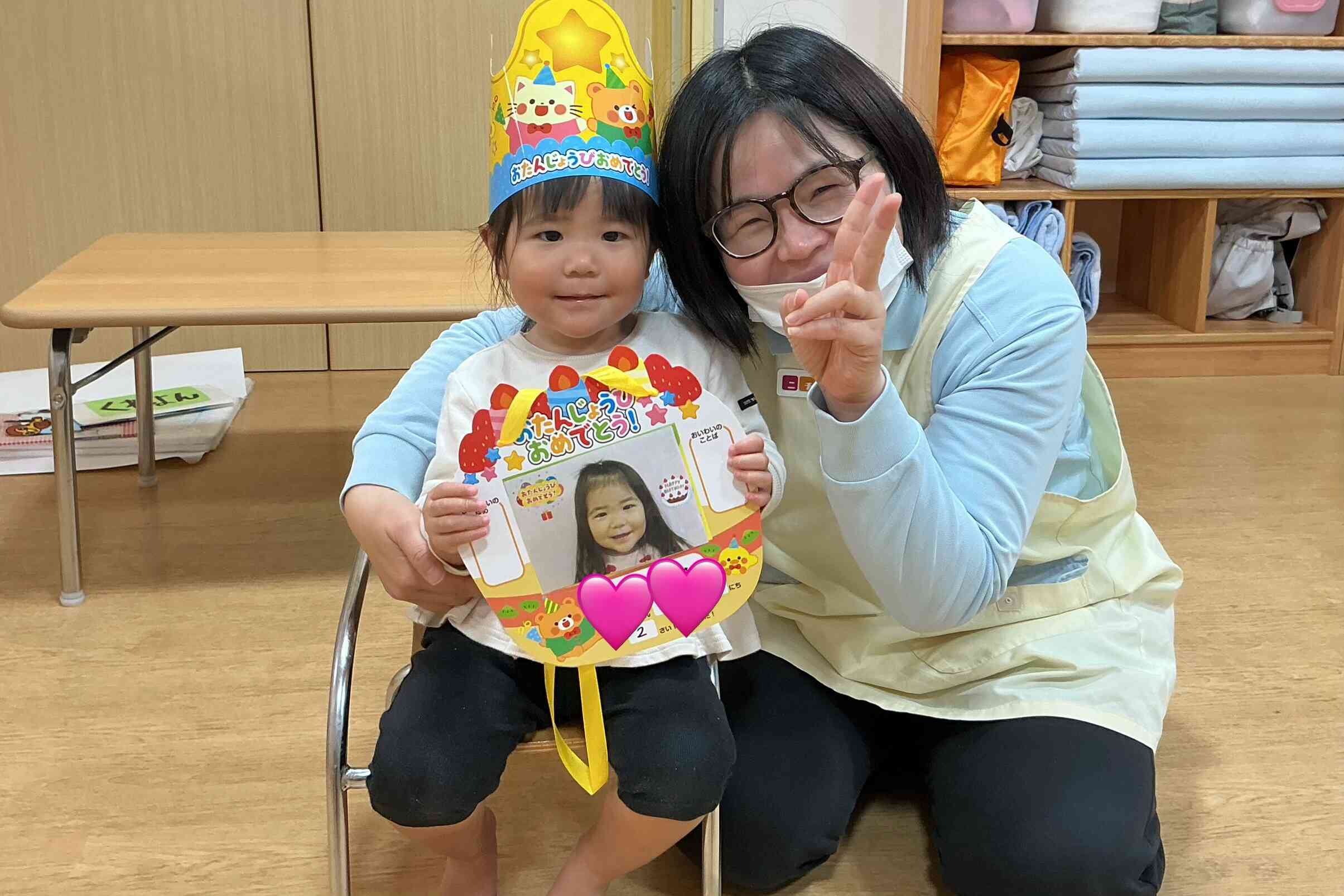 嬉しい誕生会♬